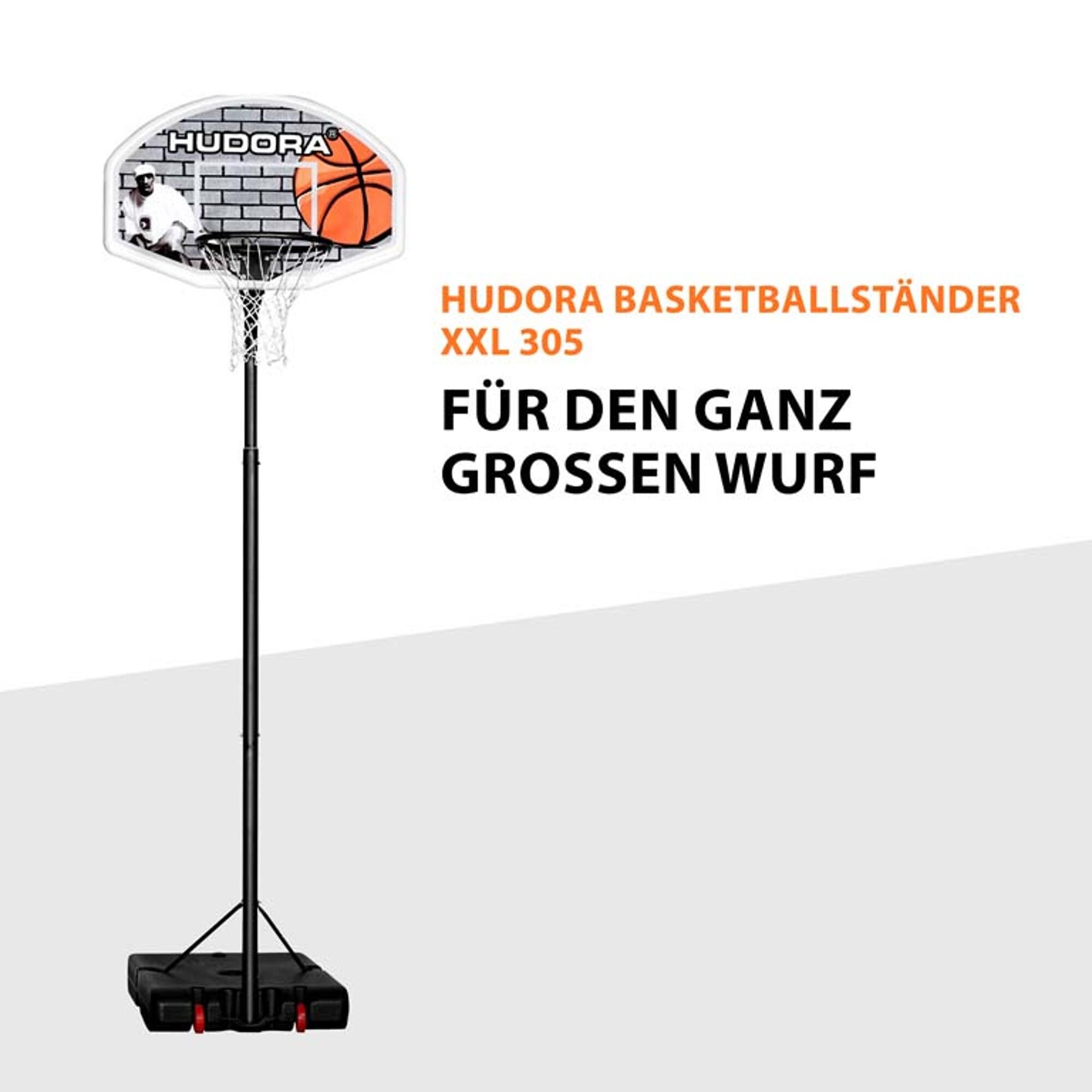Hudora Basktball Korbanlage XXL 305 Hudora