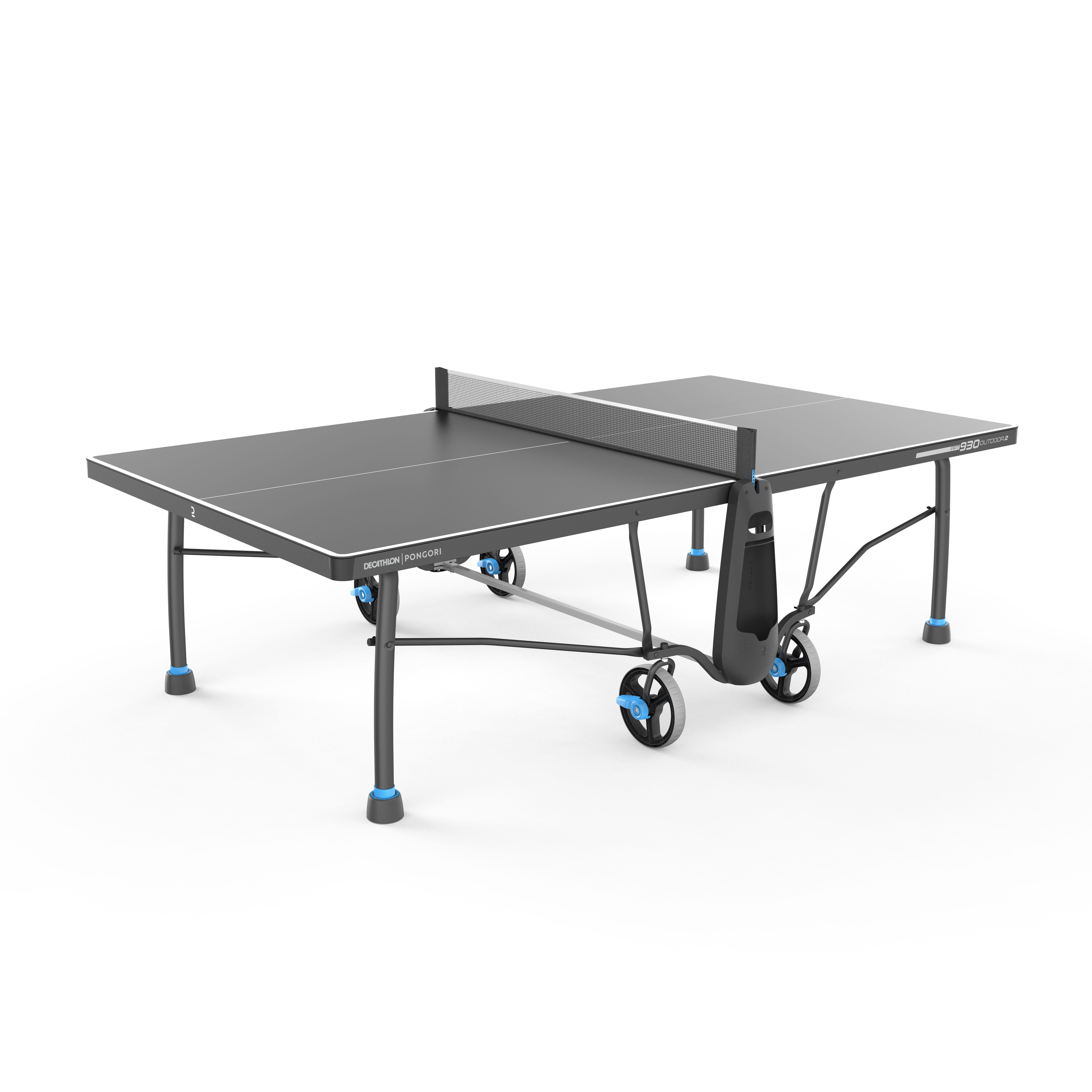Pongori Outdoor Tischtennisplatte PPT 930.2 schwarz