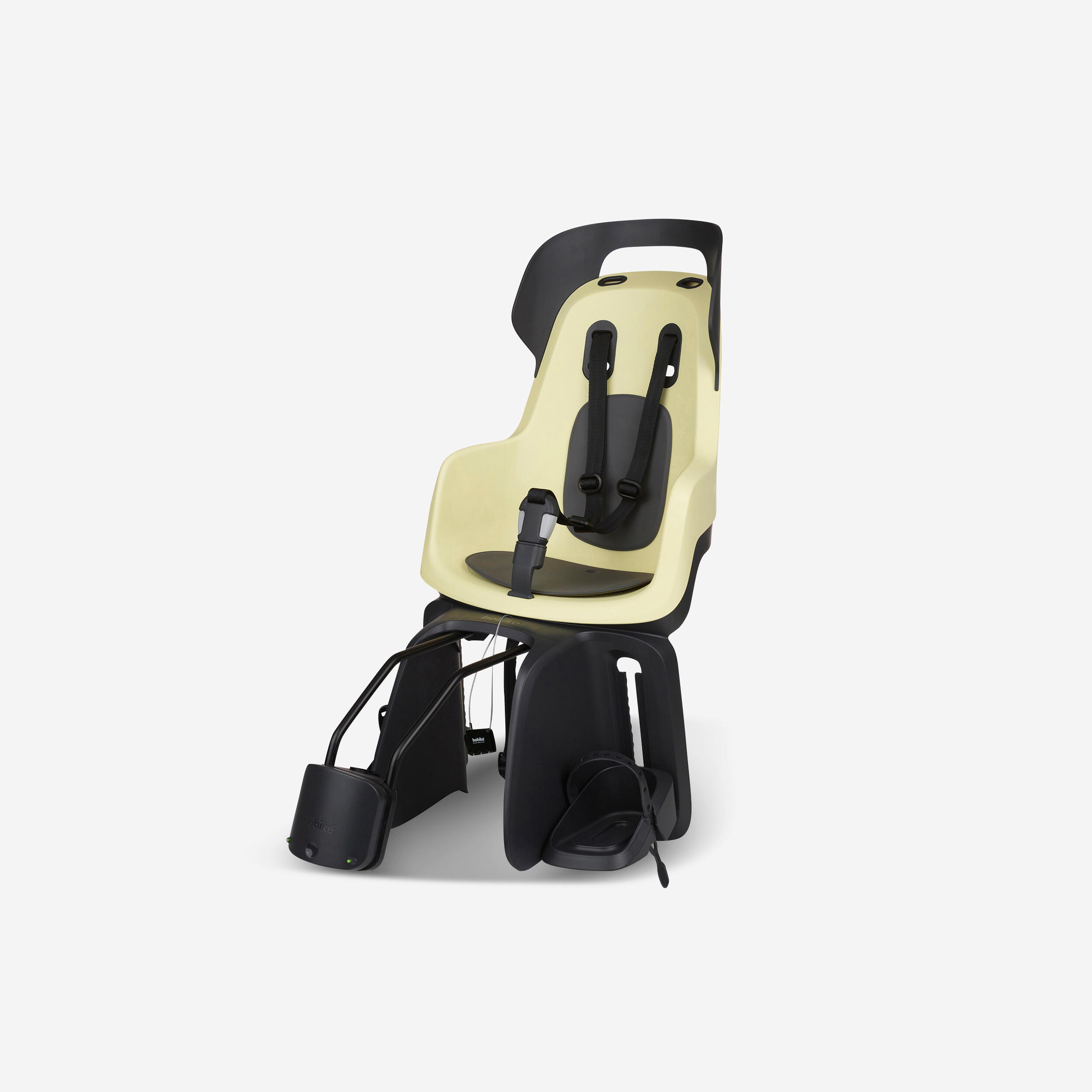 Bobike Kindersitz Bobike Go Maxi Vanilla Lemon Rahmenmontage abschließbar