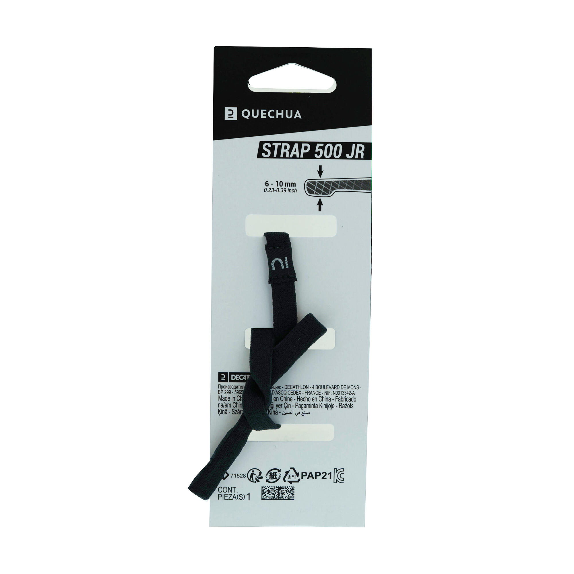 Quechua Brillenstrap Brillenband 500 für Kinderbrille