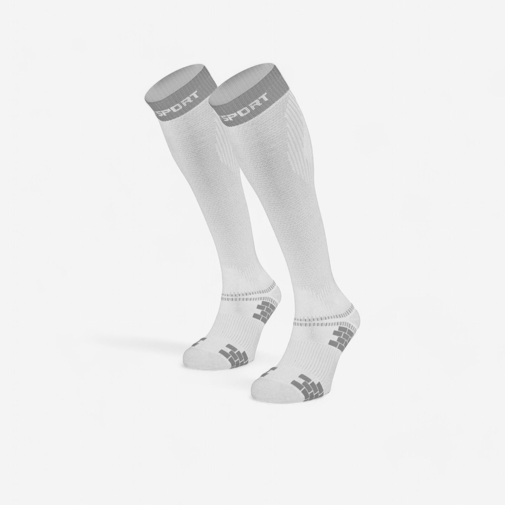 Bv Sport Kompressionsstrümpfe BV SPORT Recovery EVO weiß