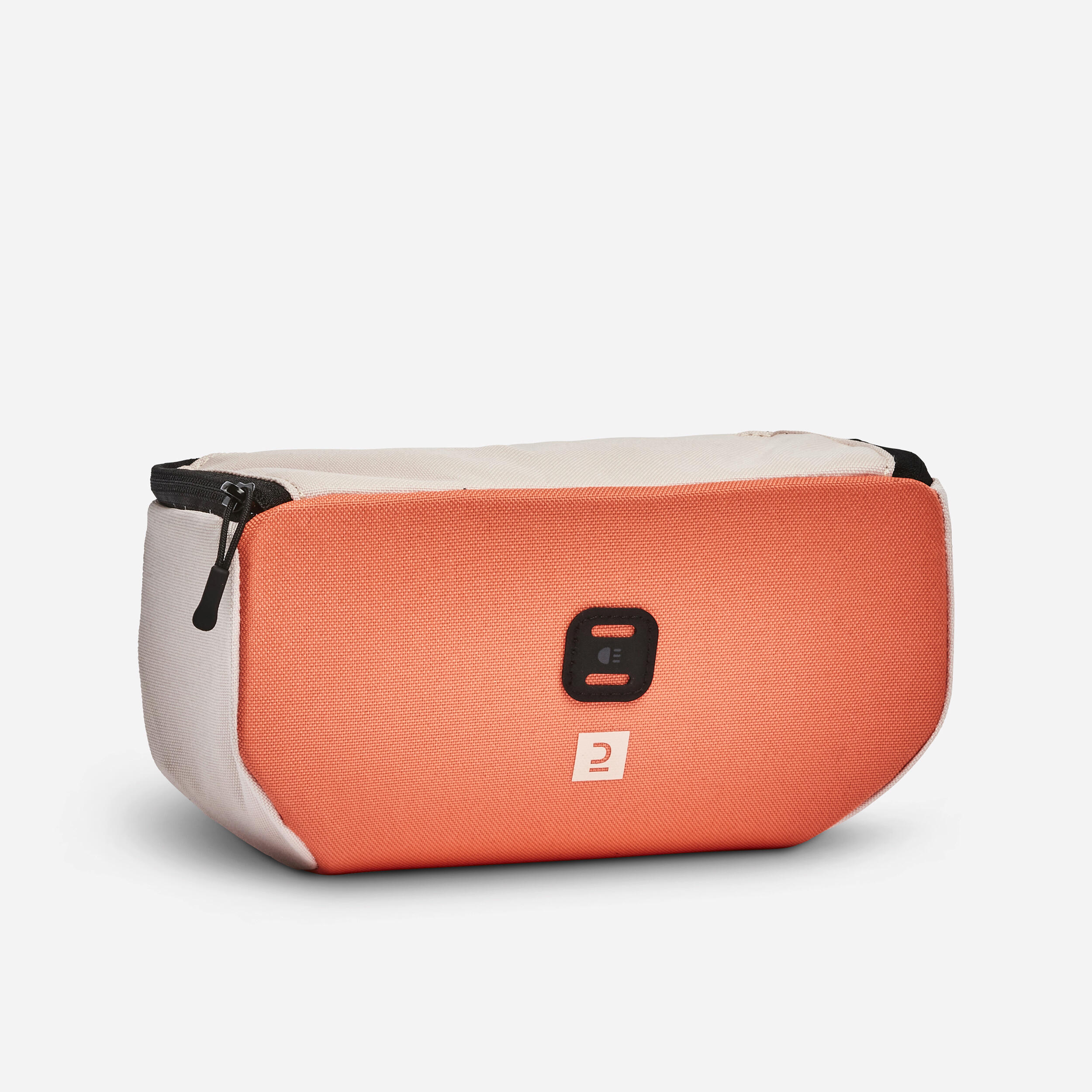 Btwin Fahrradtasche Lenkertasche Kinderfahrrad schwarz/grau