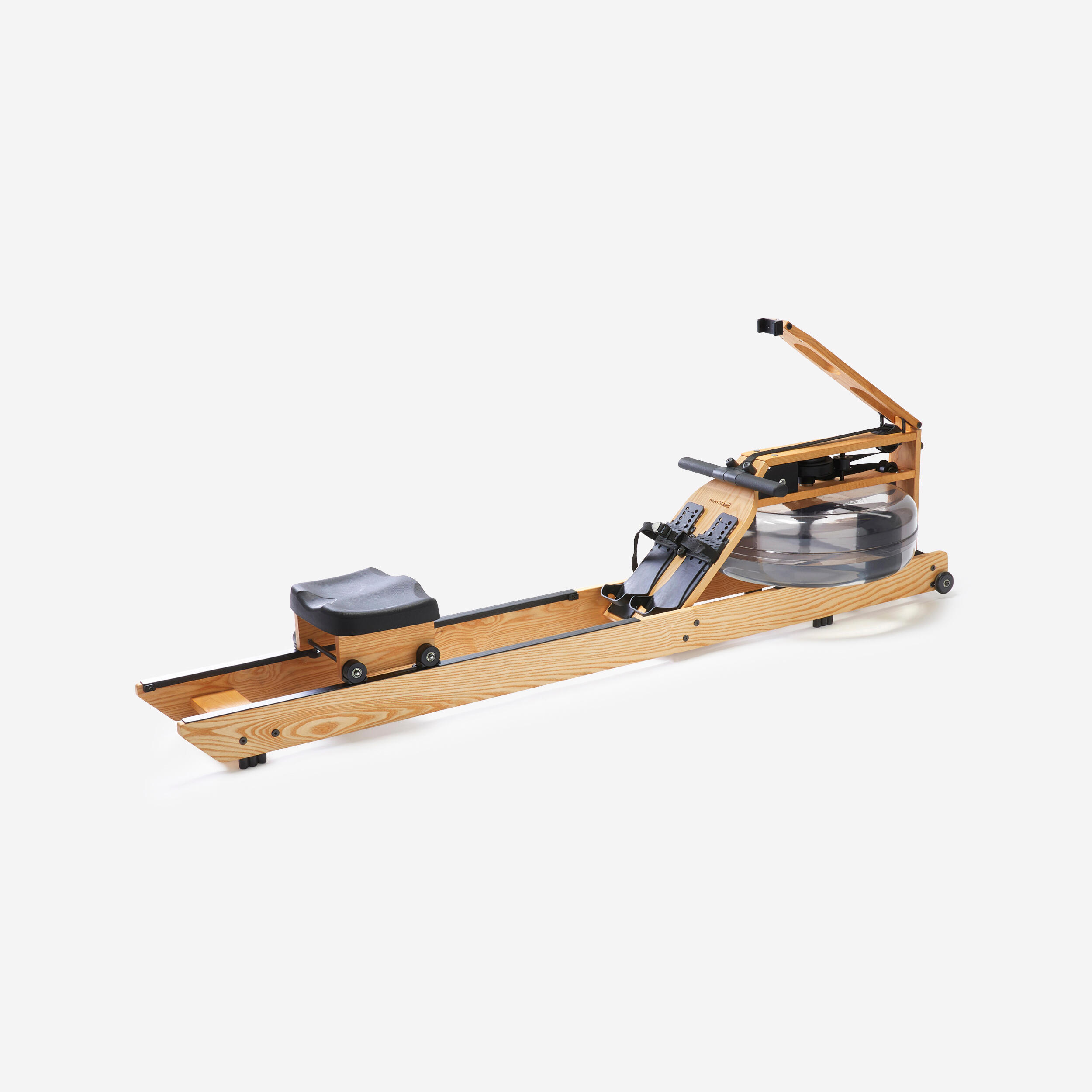Waterrower Rudergerät aus Holz mit Wasserwiderstand Domyos x Waterrower WR3