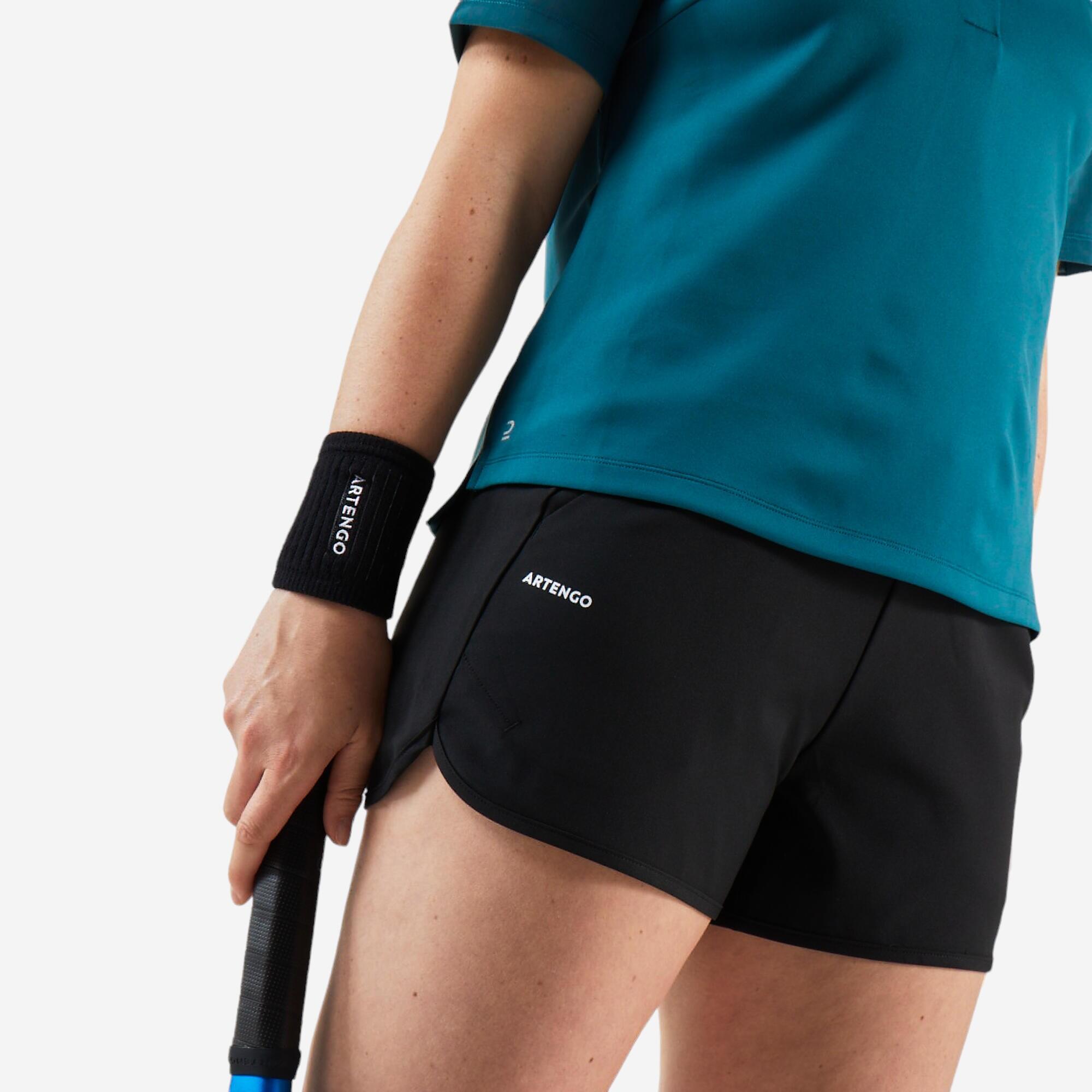 Artengo Tennis-Shorts Damen Dry mit Taschen - Essentiel