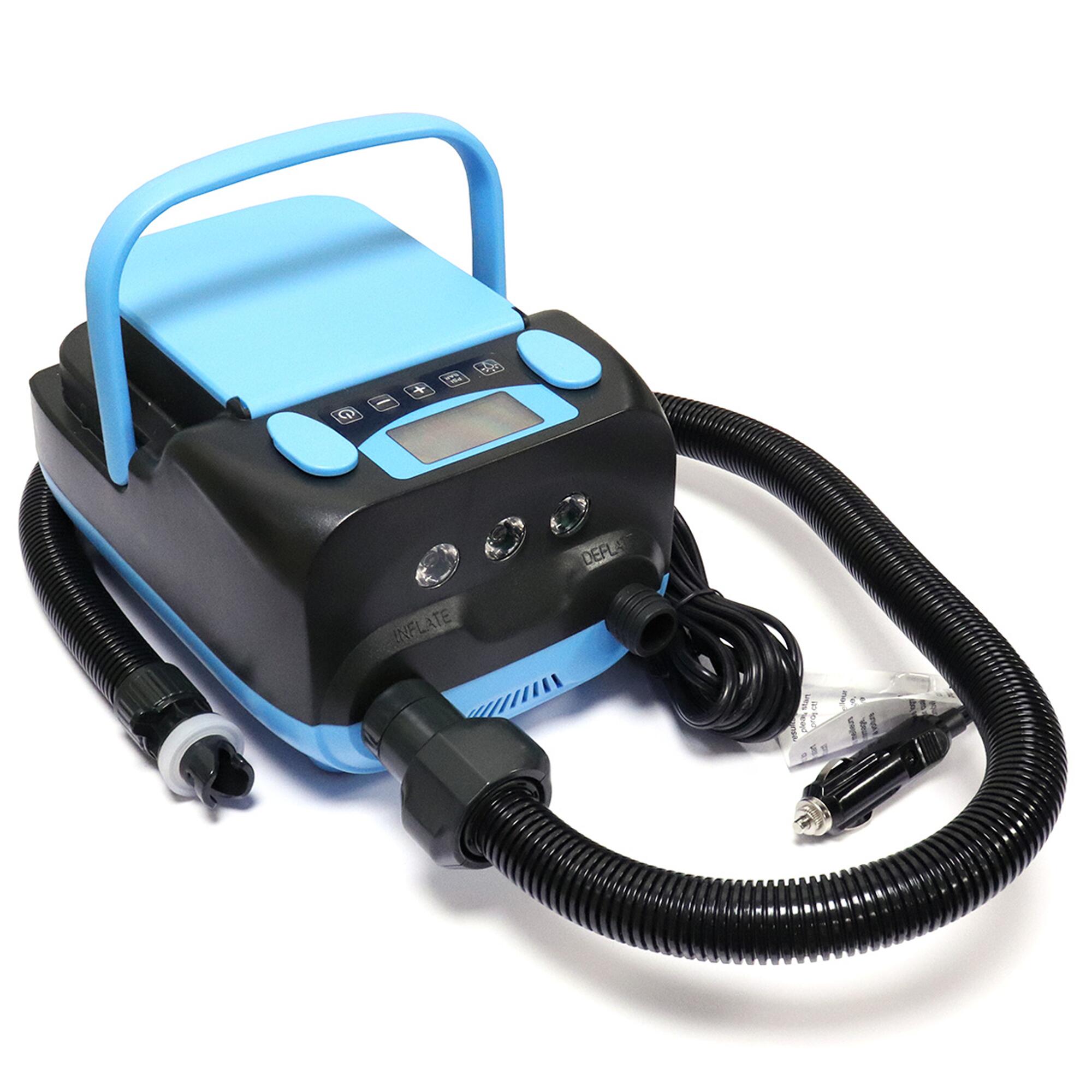 No Brand Elektropumpe 0–16 PSI und 12V–15A für aufblasbare SUP-Boards und Kajaks