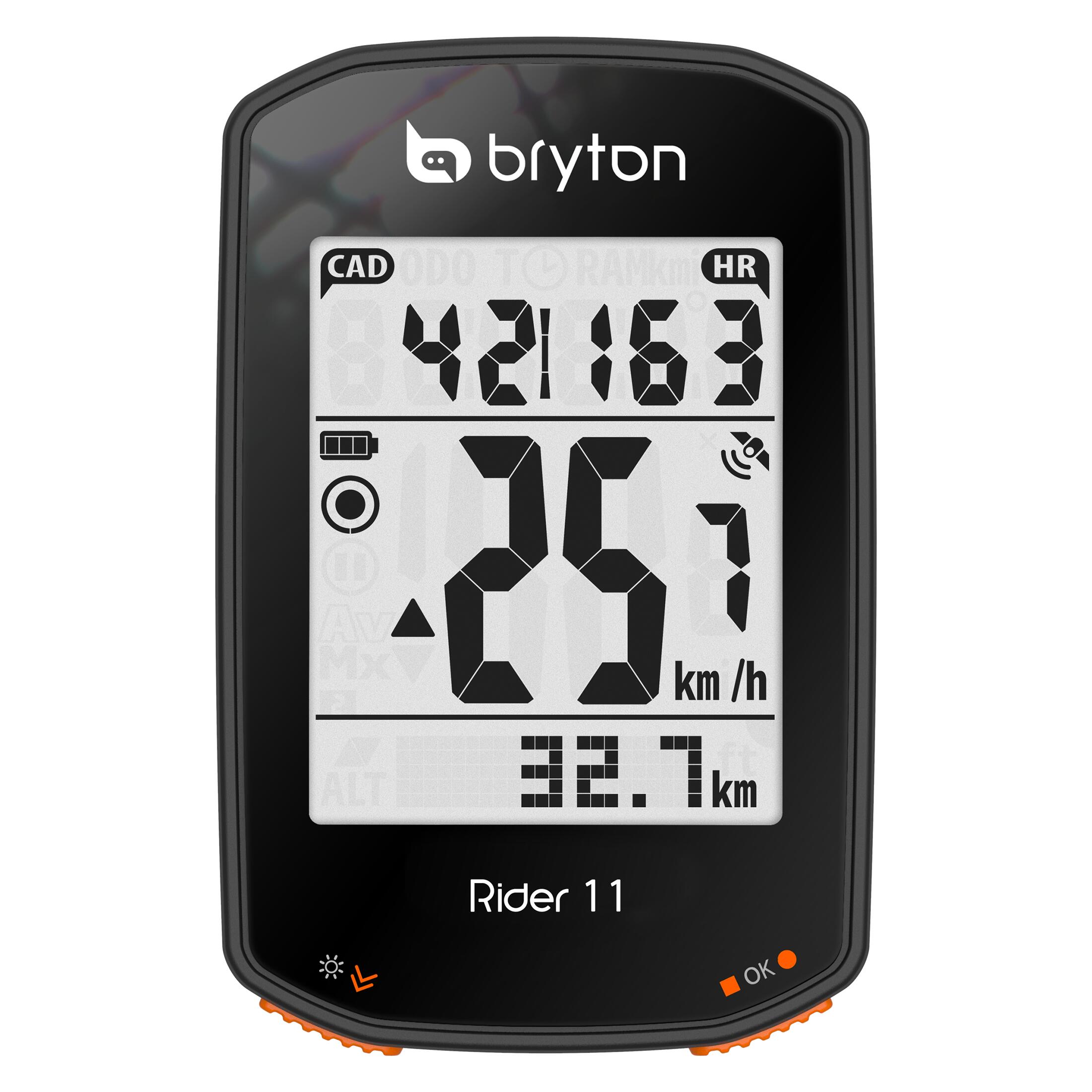 Bryton GPS-Fahrradcomputer BRYTON Rider 11E