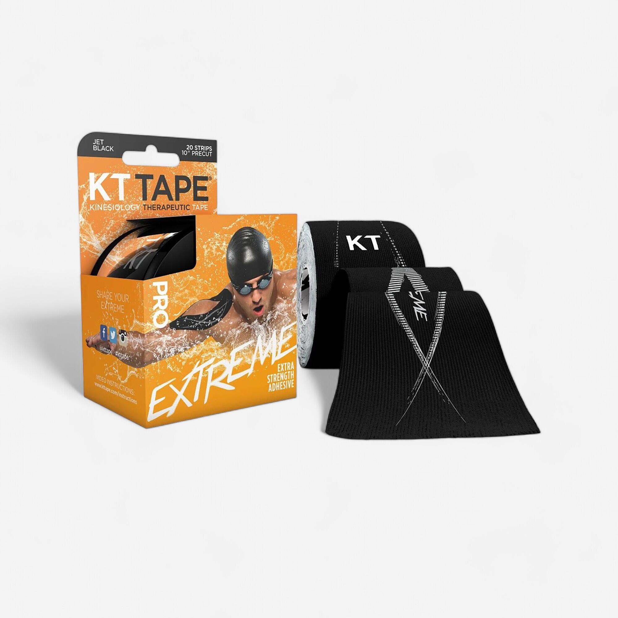 Kt Tape Kinesiotape Extreme Pro schwarz