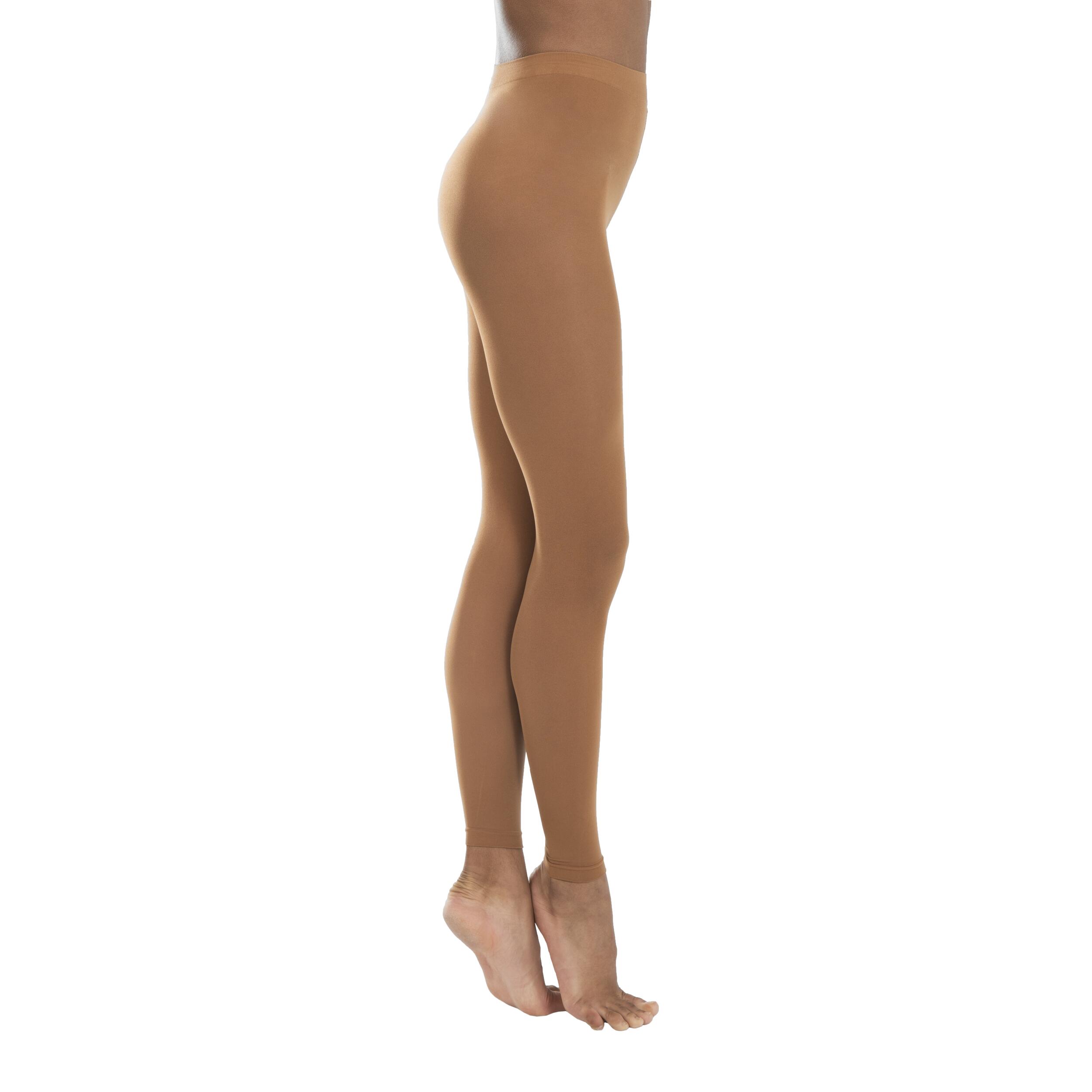 Starever Ballettstrumpfhose Tanzleggings ohne Fuss Damen schwarz