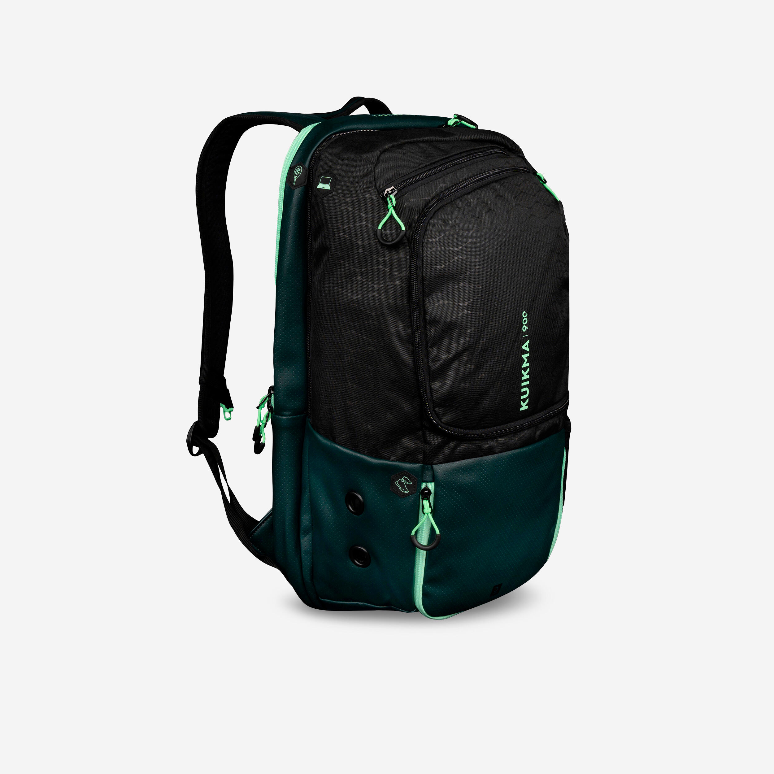 Kuikma Padelrucksack PBP 900 Schlägertasche/Balltasche dunkelgrau