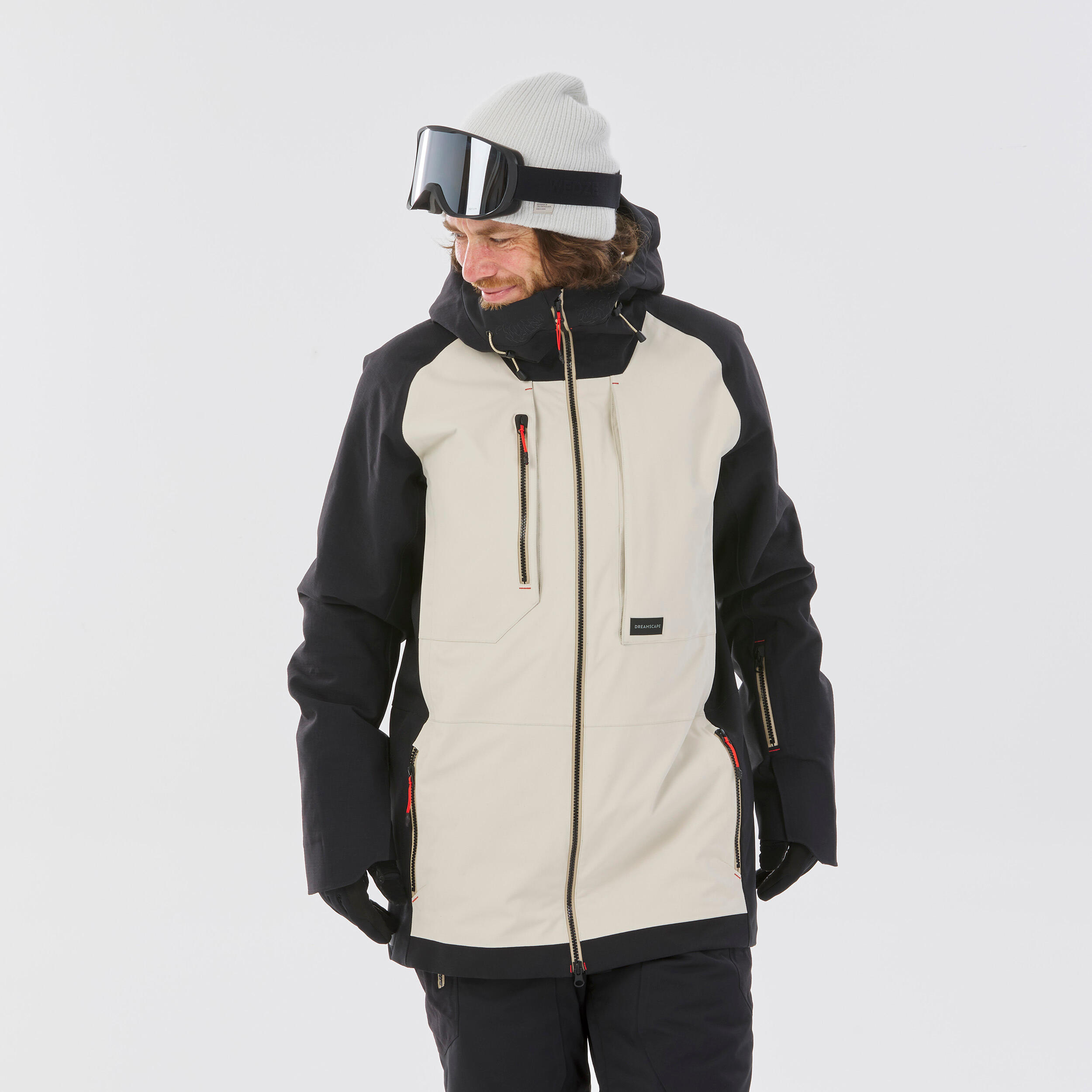 Dreamscape Snowboardjacke Herren - SNB 900 UP ultrarobust beige