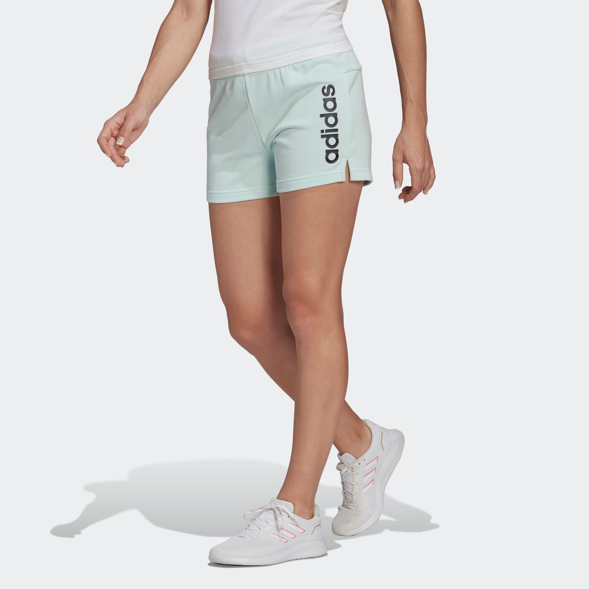 Adidas Shorts Adidas Linear Damen weiß