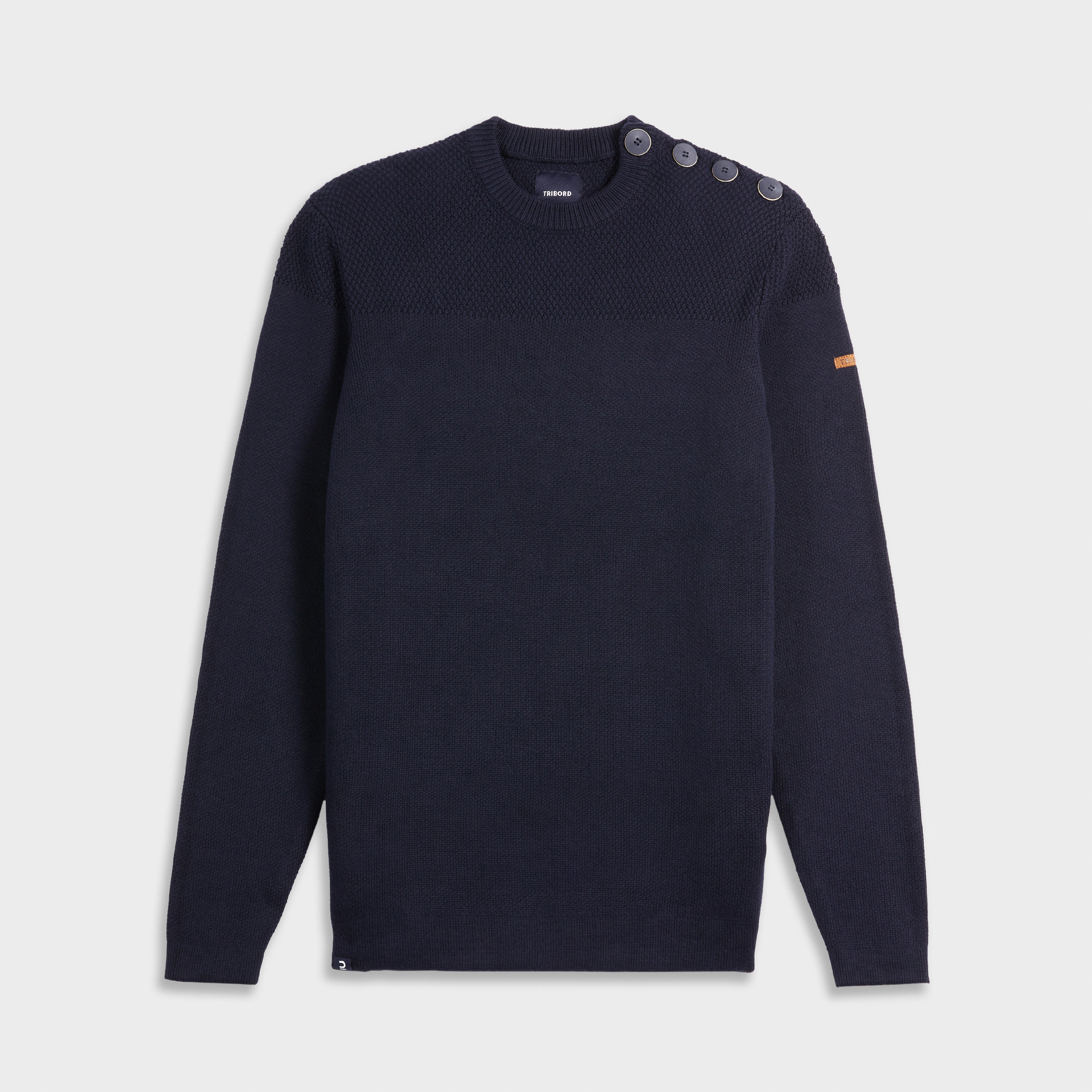 Tribord Pullover Segeln Herren marineblau