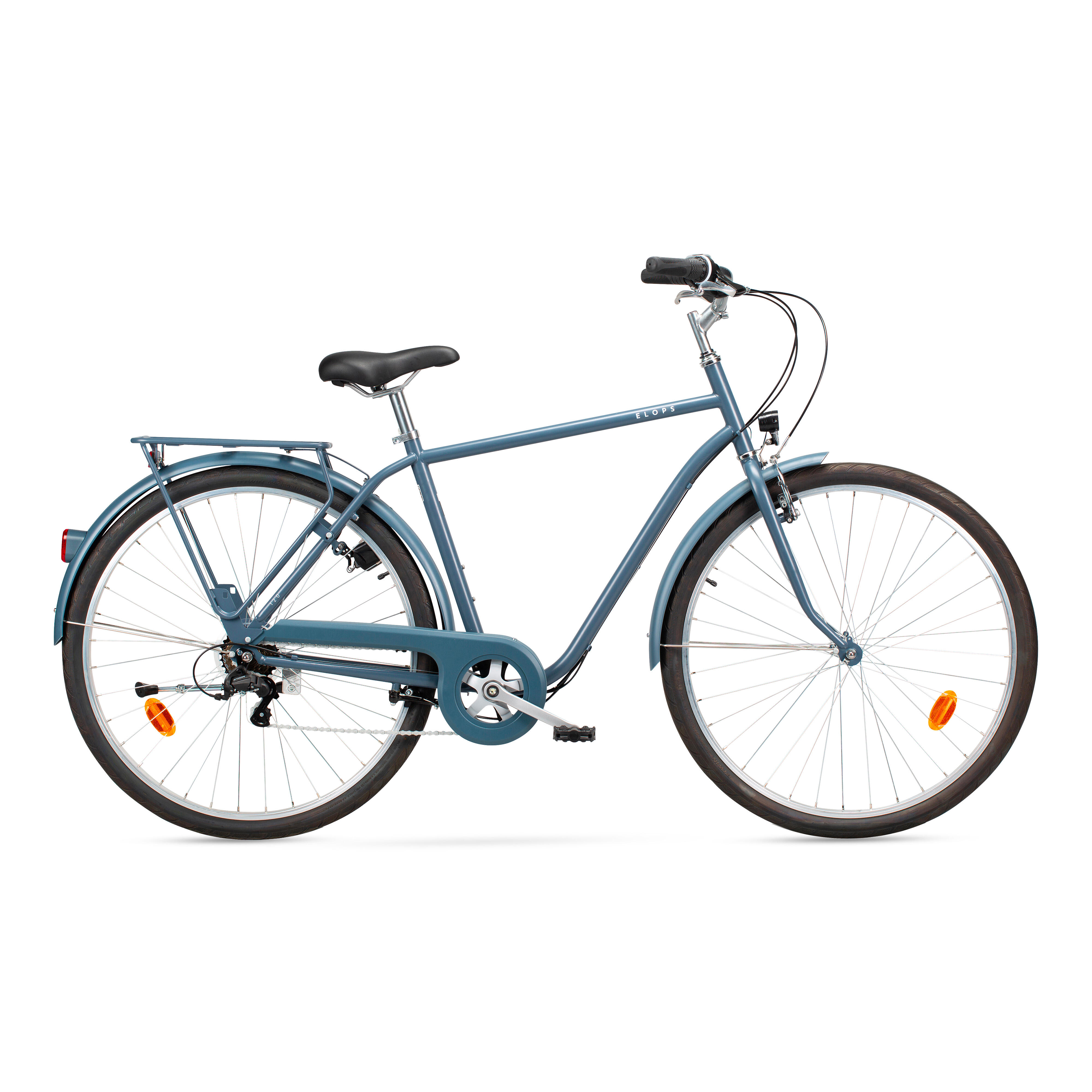Elops City Bike 28 Zoll Elops 120 HF Herren graublau