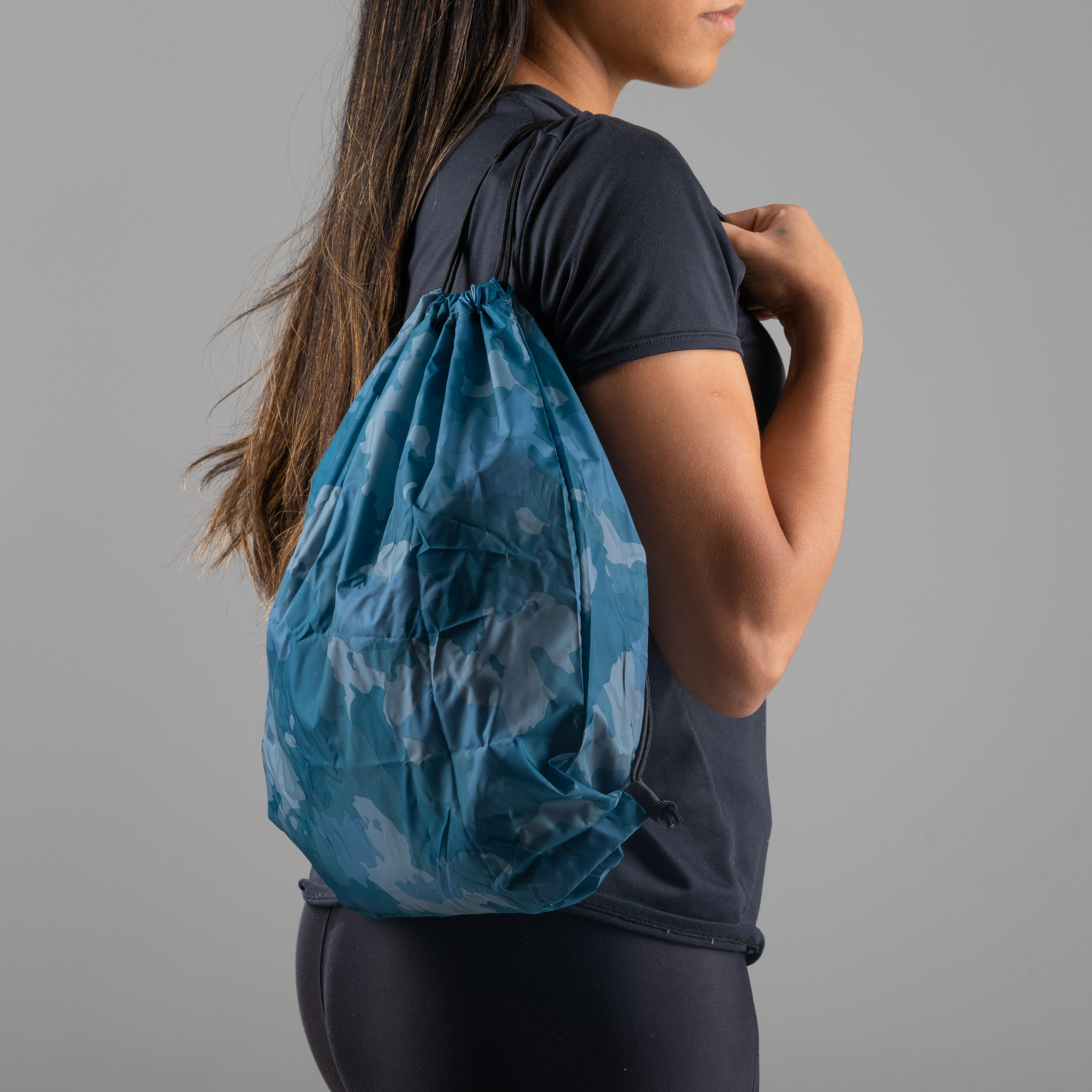 Domyos Schuhtasche Fitness faltbar - koralle
