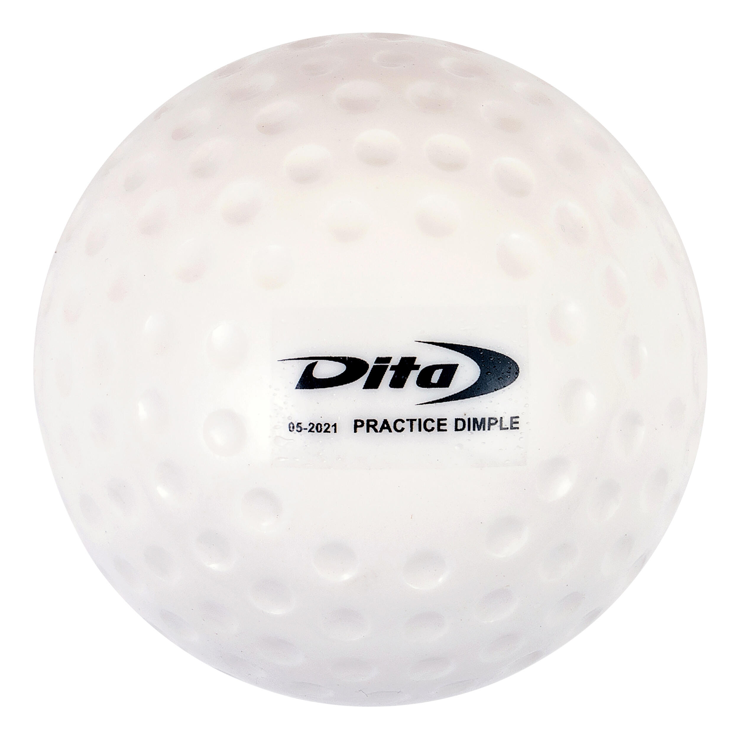 Dita Feldhockeyball Pratice mit Dimples weiss