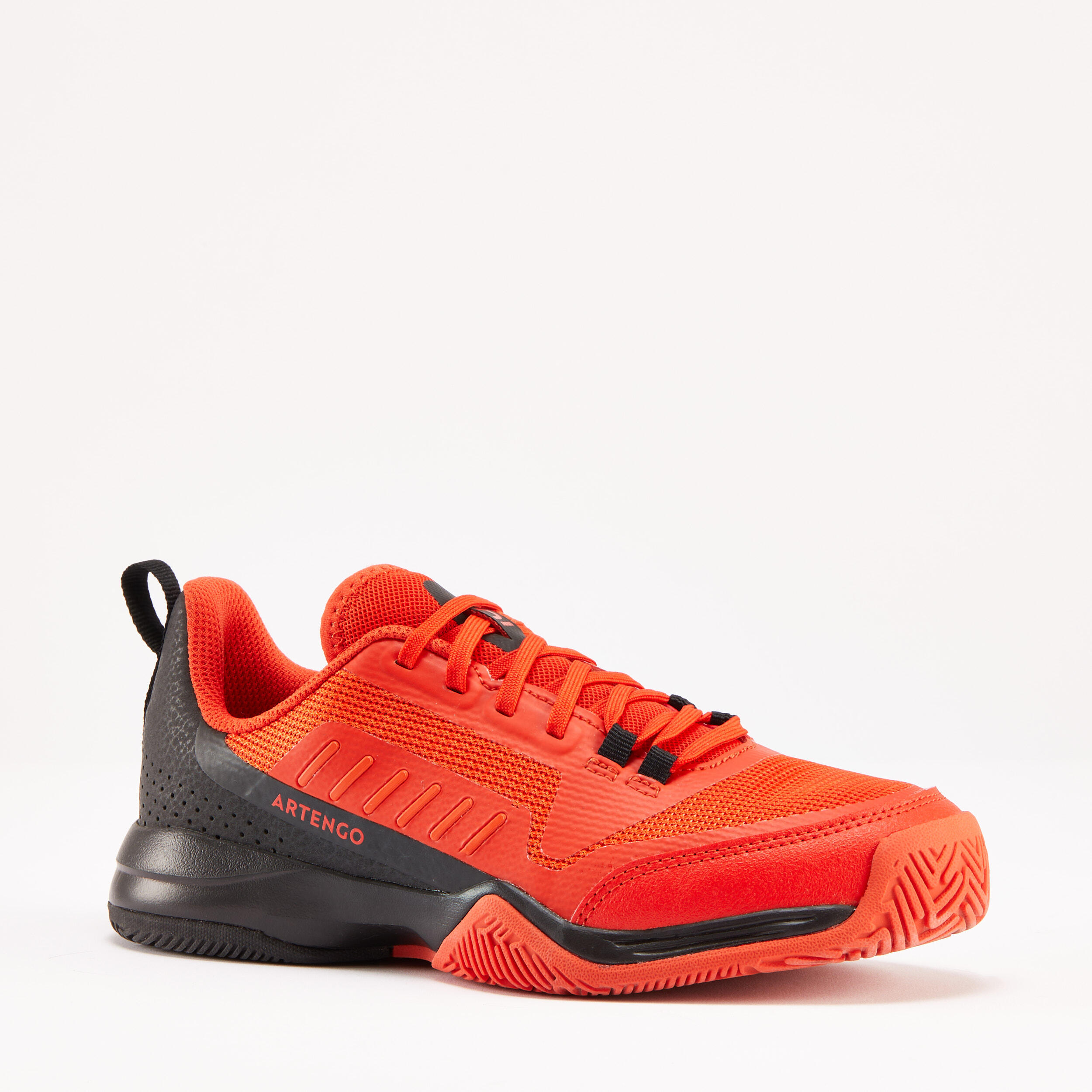 Artengo Tennisschuhe Kinder TS500 Fast JR Lace Lava Turnschuhe