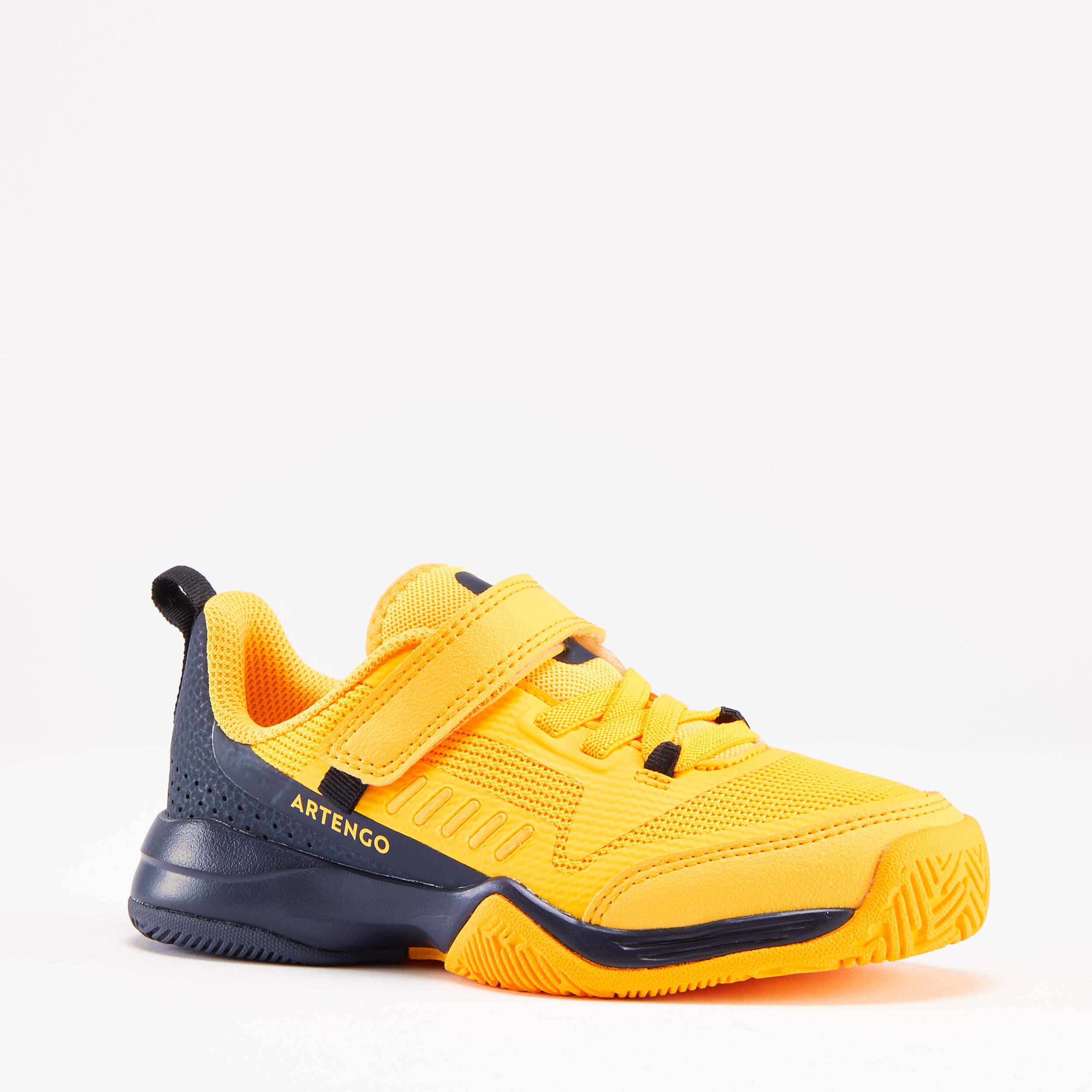 Artengo Tennisschuhe Kinder TS500 Fast KD Scratch Sunfire