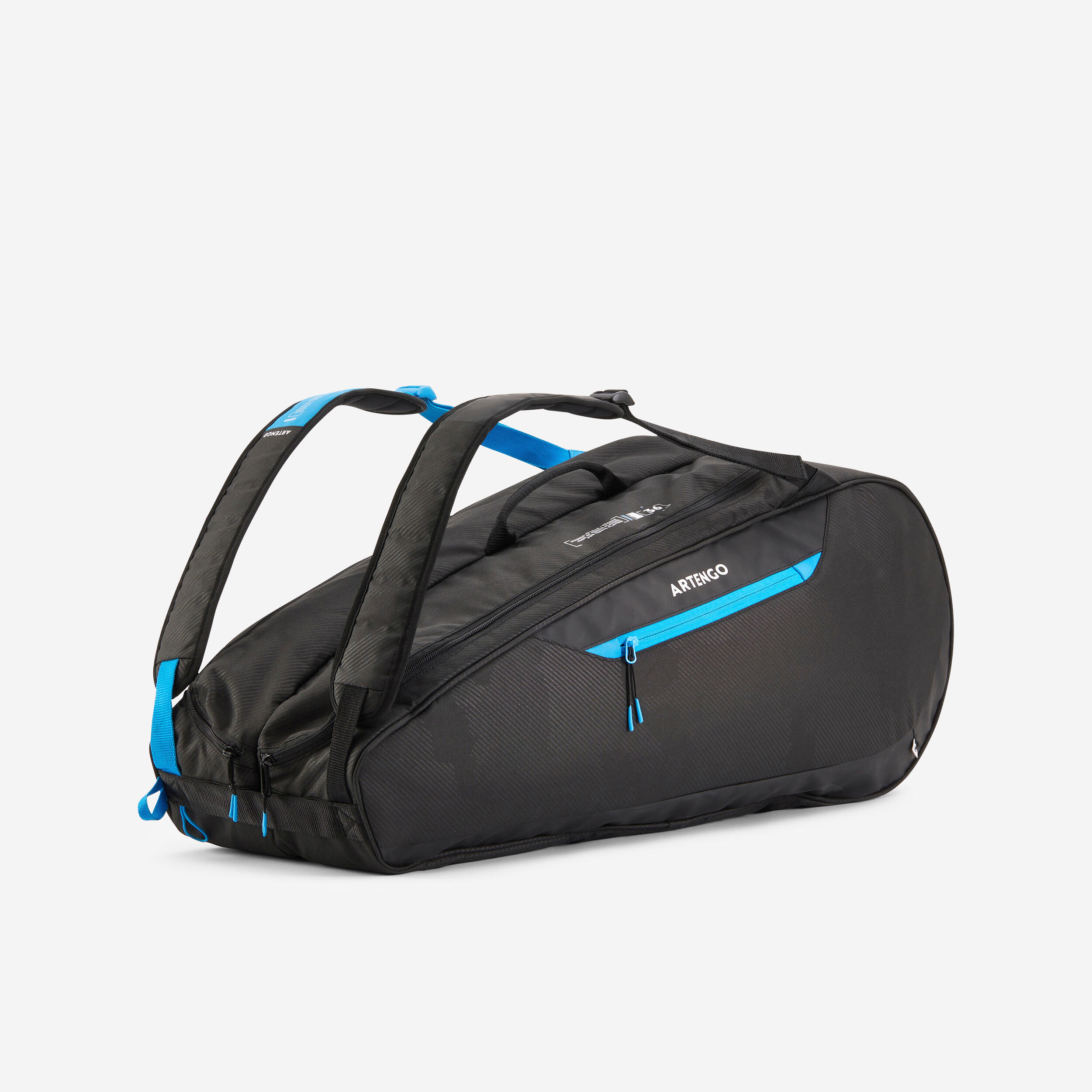Artengo Tennistasche / Rucksack - 9R Team schwarz/blau