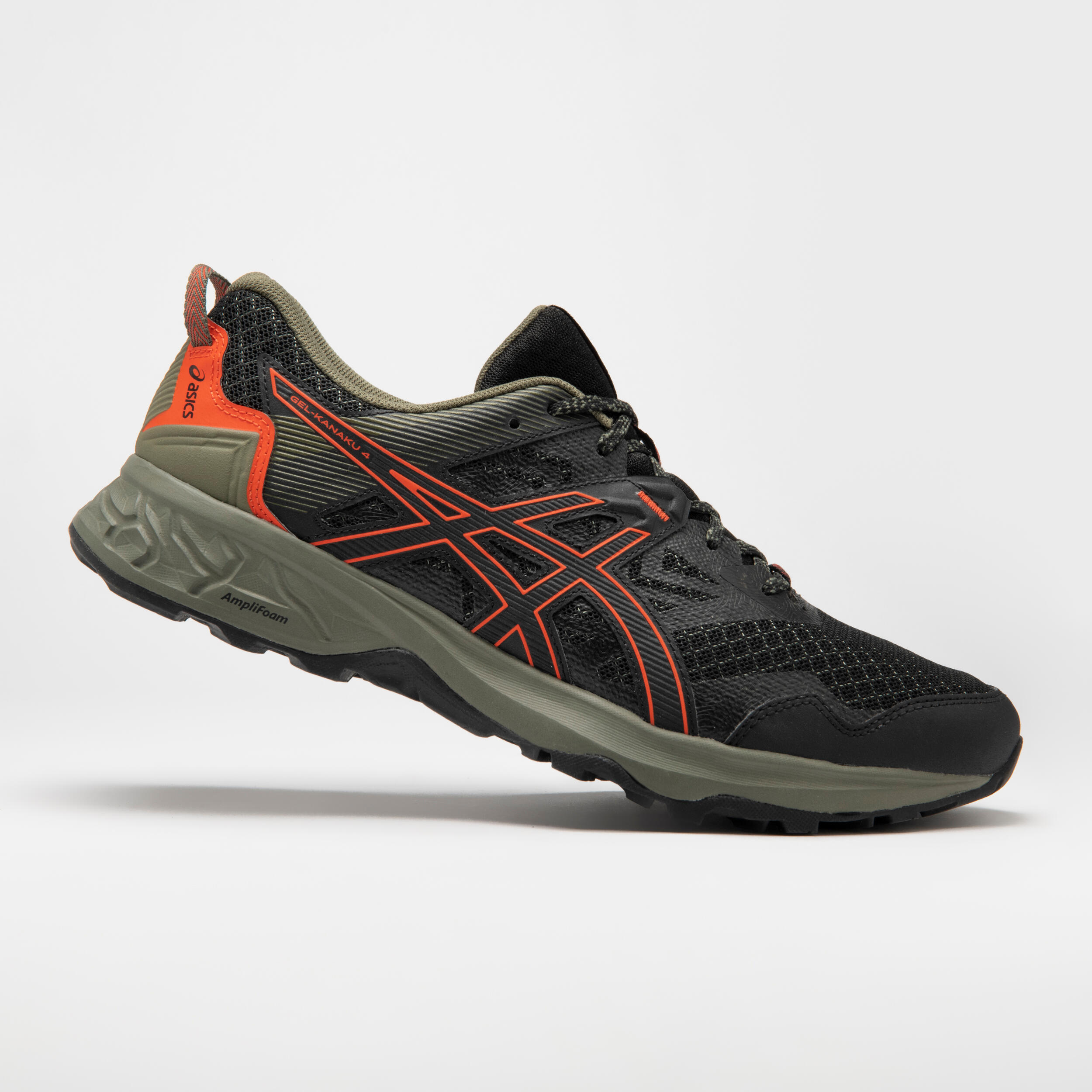Asics Laufschuhe Trail Asics Kanaku 4 Herren Black Cheery Tomato
