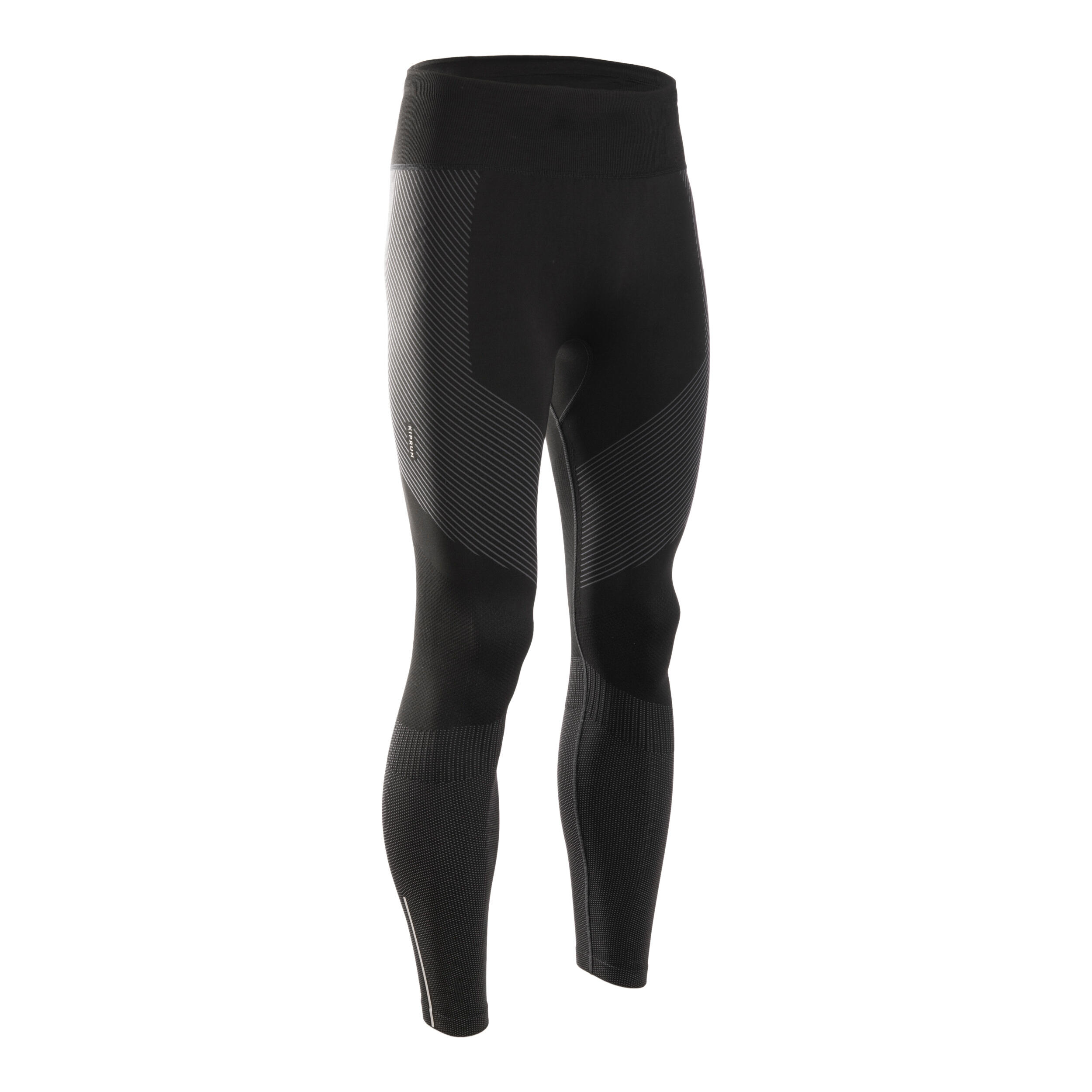 Kiprun Laufhose lang Tights Kiprun Care Herren schwarz