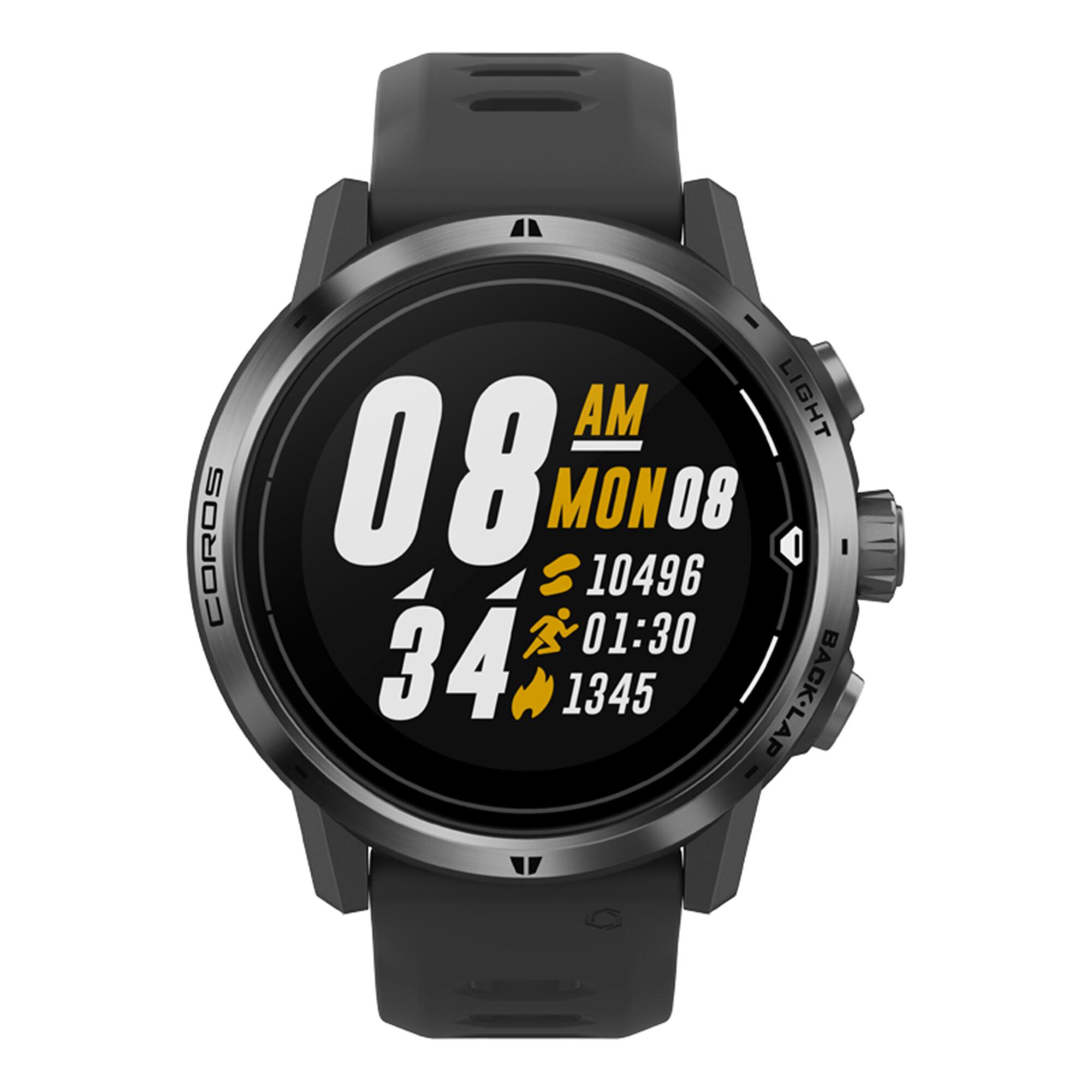 Coros GPS-Multisportuhr Coros Apex Pro schwarz