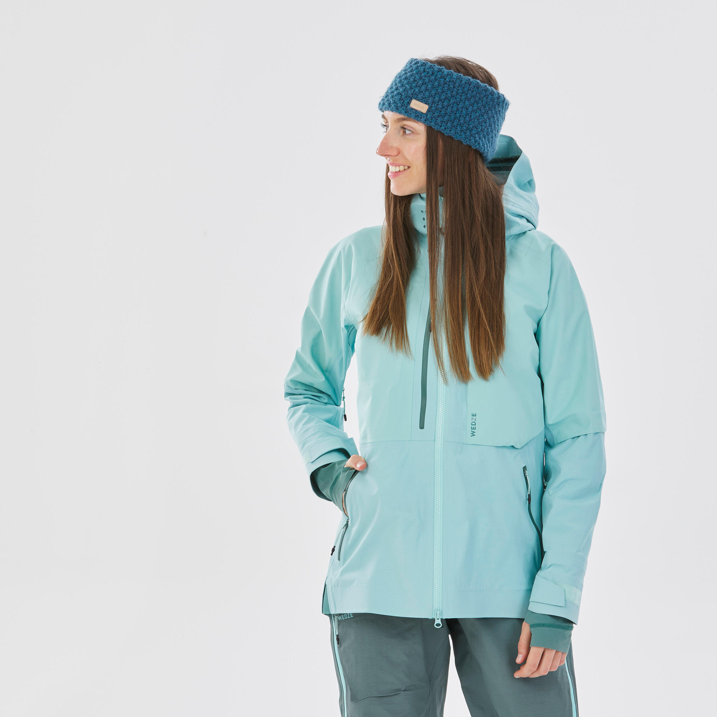Wedze Skijacke - FR900 Damen blau