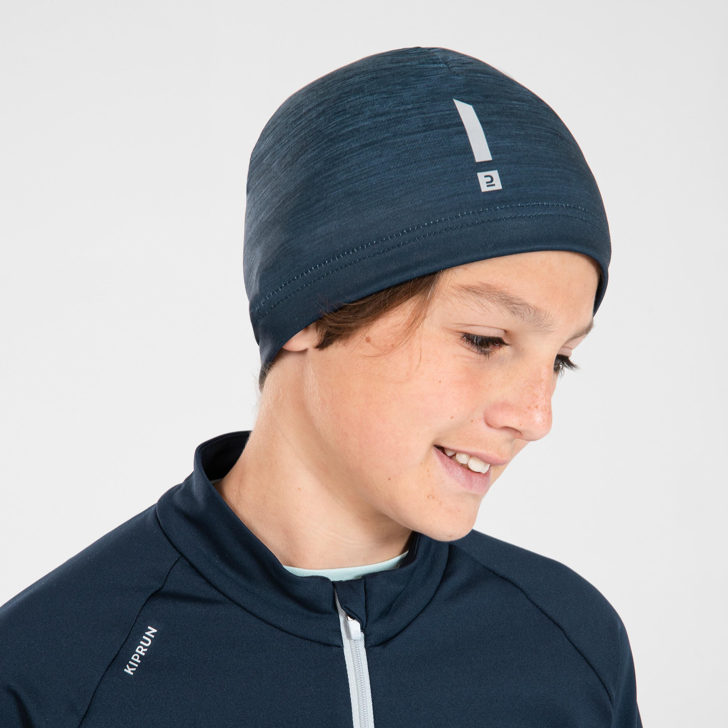 Kiprun Sportmütze Kinder dunkelblau