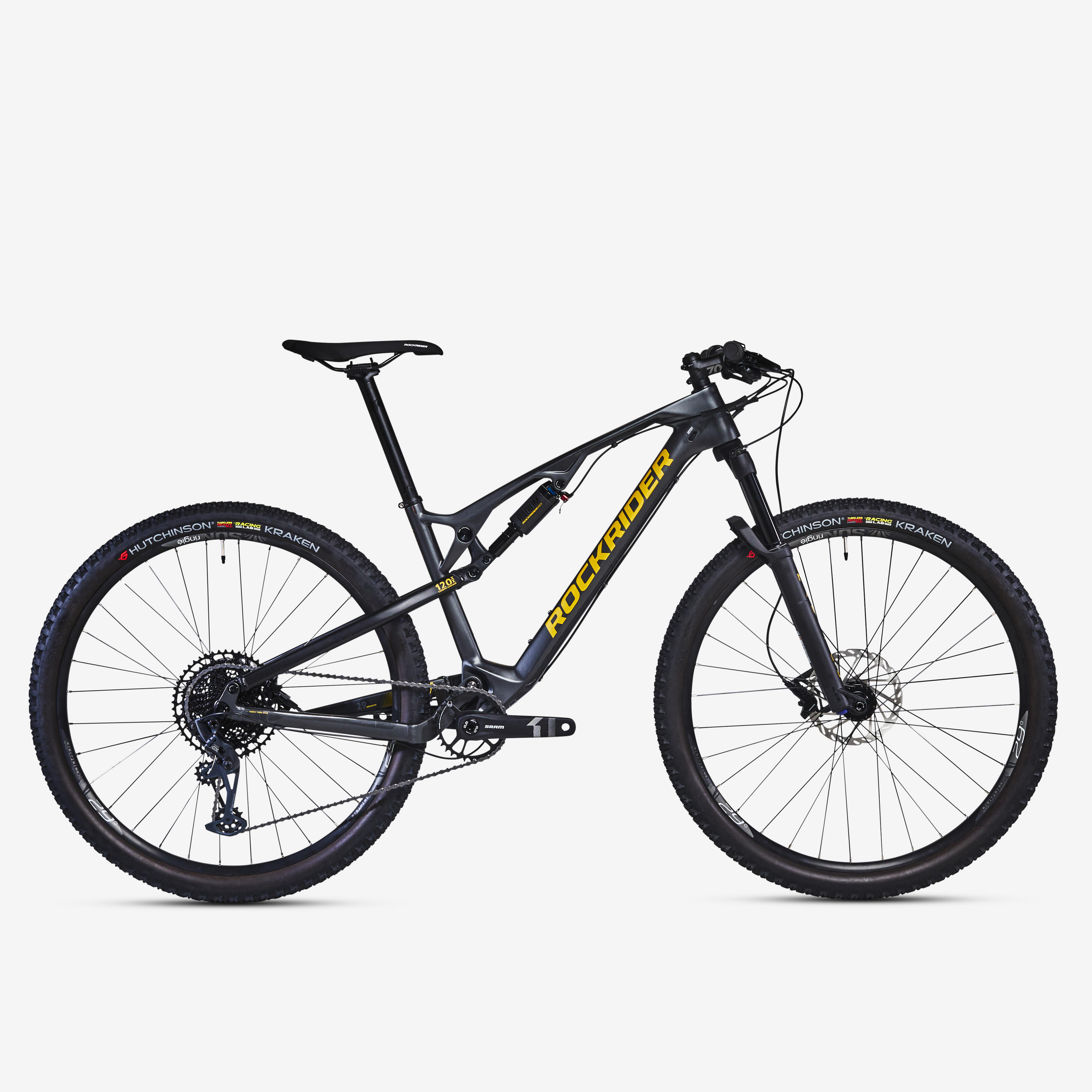 Rockrider Mountainbike 29 Zoll 500 S vollgefedert Carbon