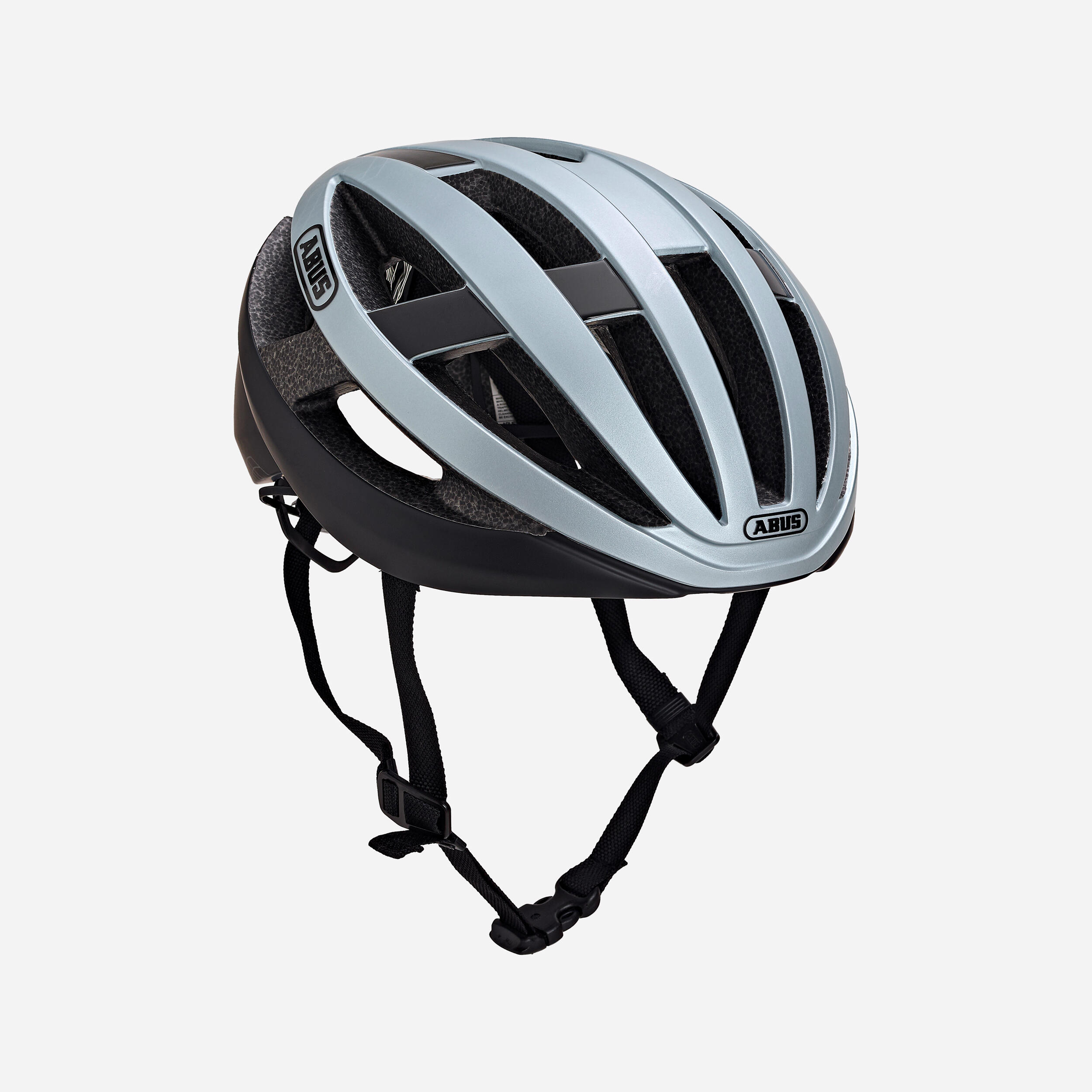 Abus Fahrradhelm Rennrad Abus Viantor silber