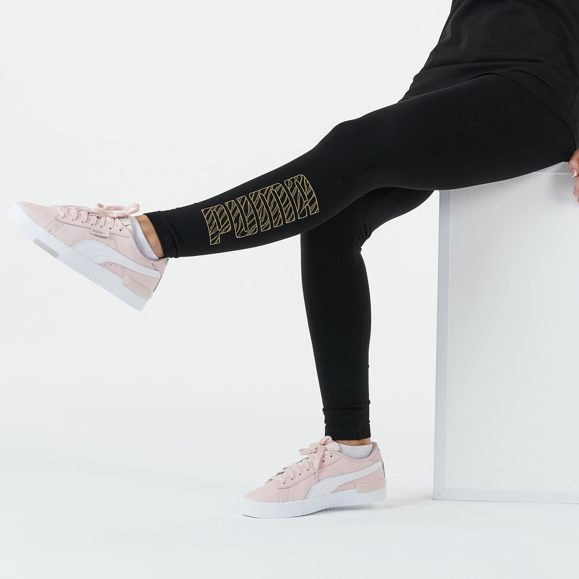 Puma Leggings Puma schwarz/gold