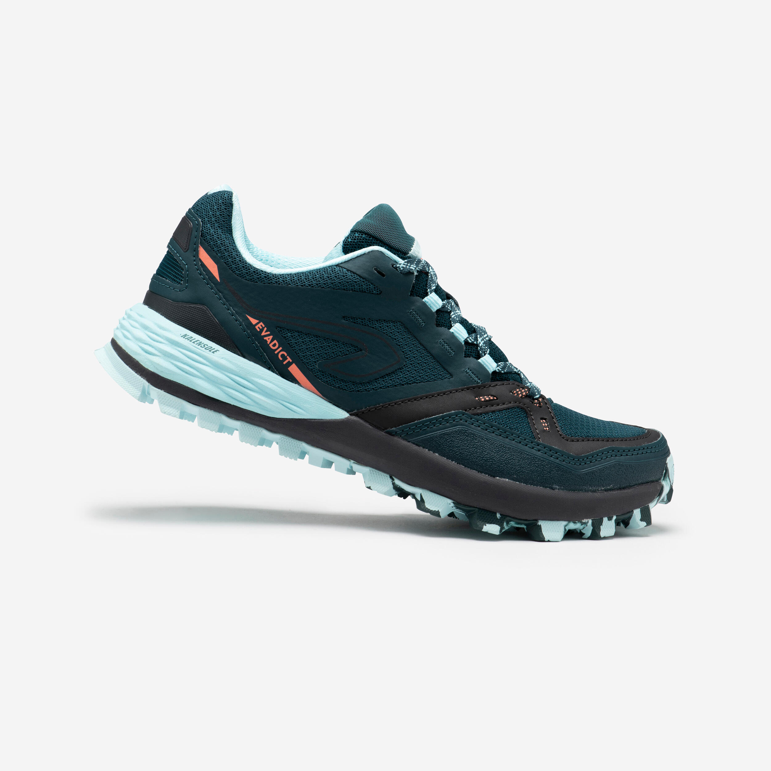Evadict Laufschuhe Trail MT2 Damen dunkelblau/hellblau
