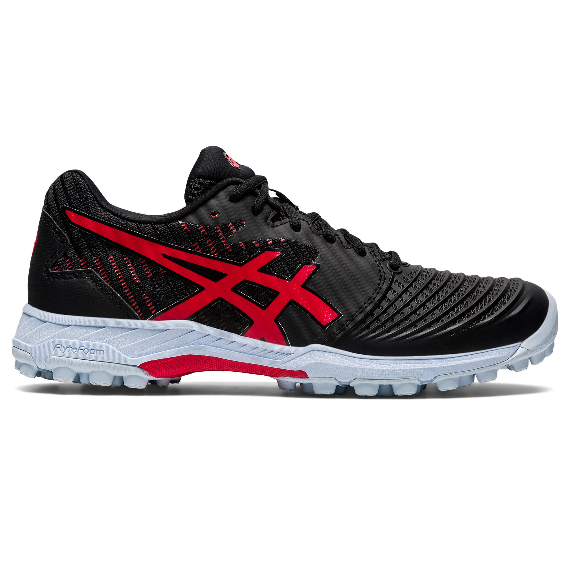 Asics Feldhockeyschuhe FFultimate Damen schwarz/rosa
