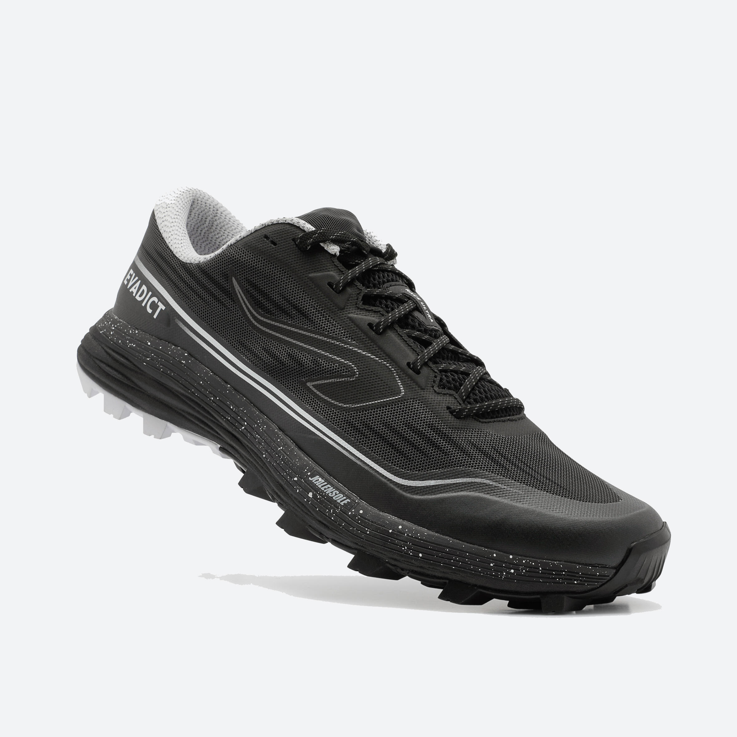 Evadict Laufschuhe Trail Race Ultra Herren schwarz/weiss
