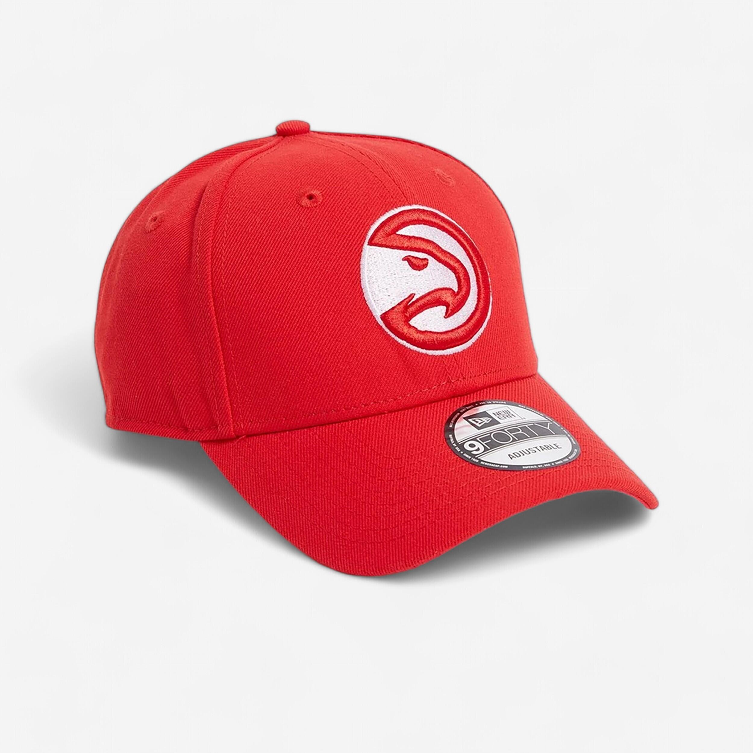 New Era Basketball Cap NBA Damen/Herren New Era 9Forty Atlanta Hawks rot