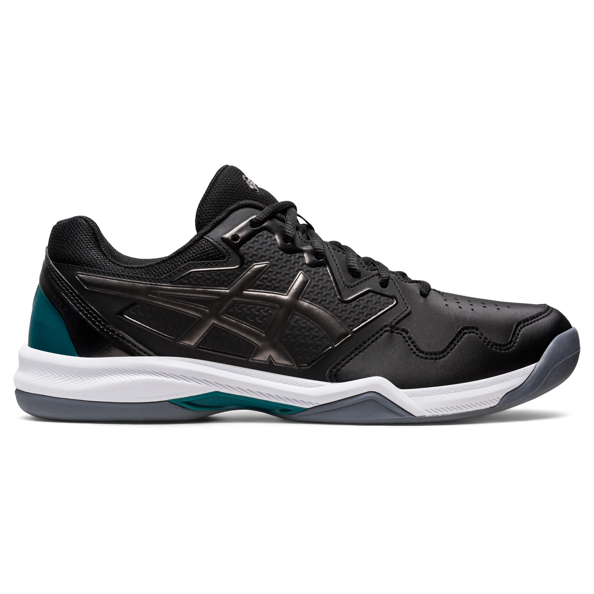 Asics Herren Tennisschuhe Teppich - Asics Dedicate schwarz/grün