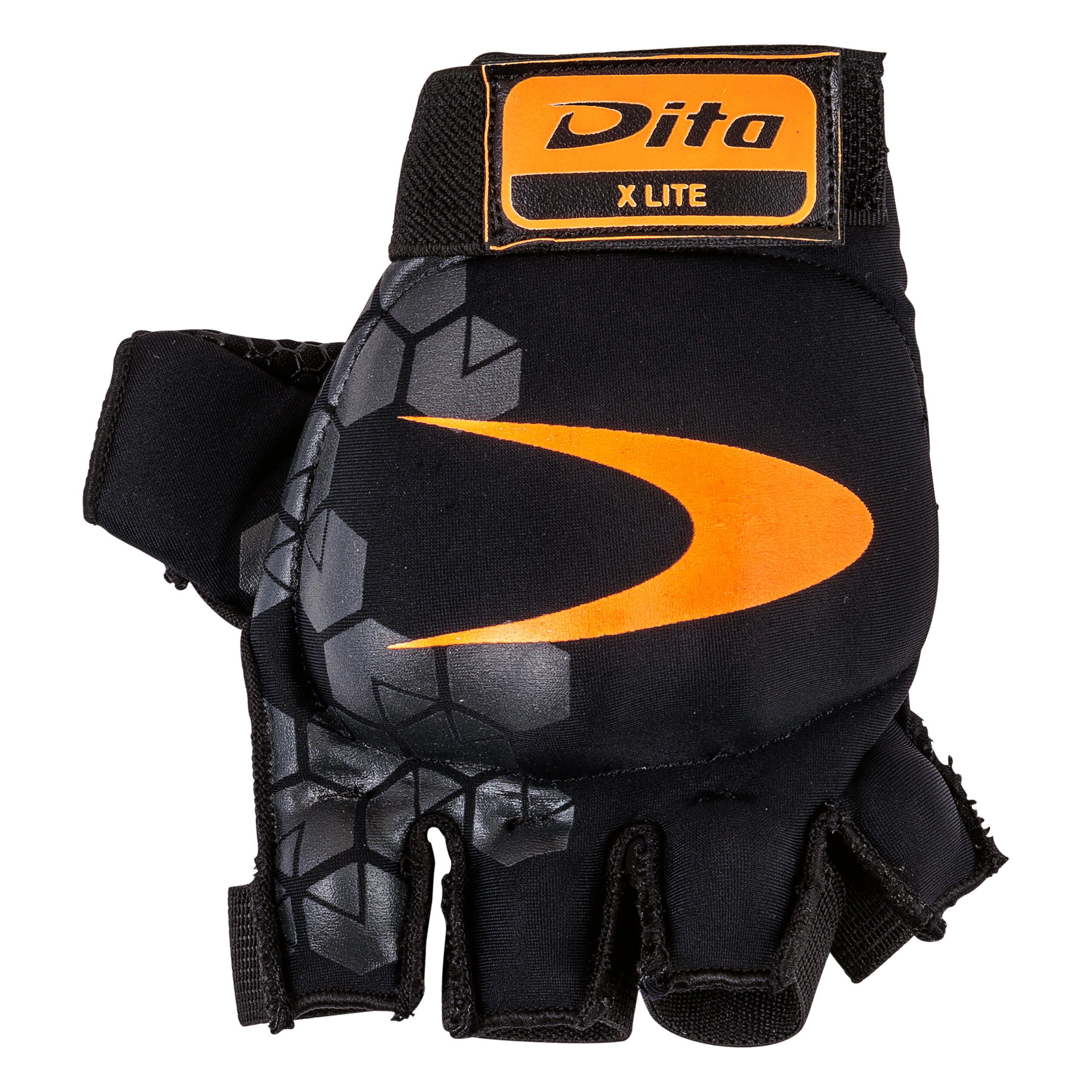 Dita Handschuh Hockey Xlite 3/4-Finger schwarz/orange