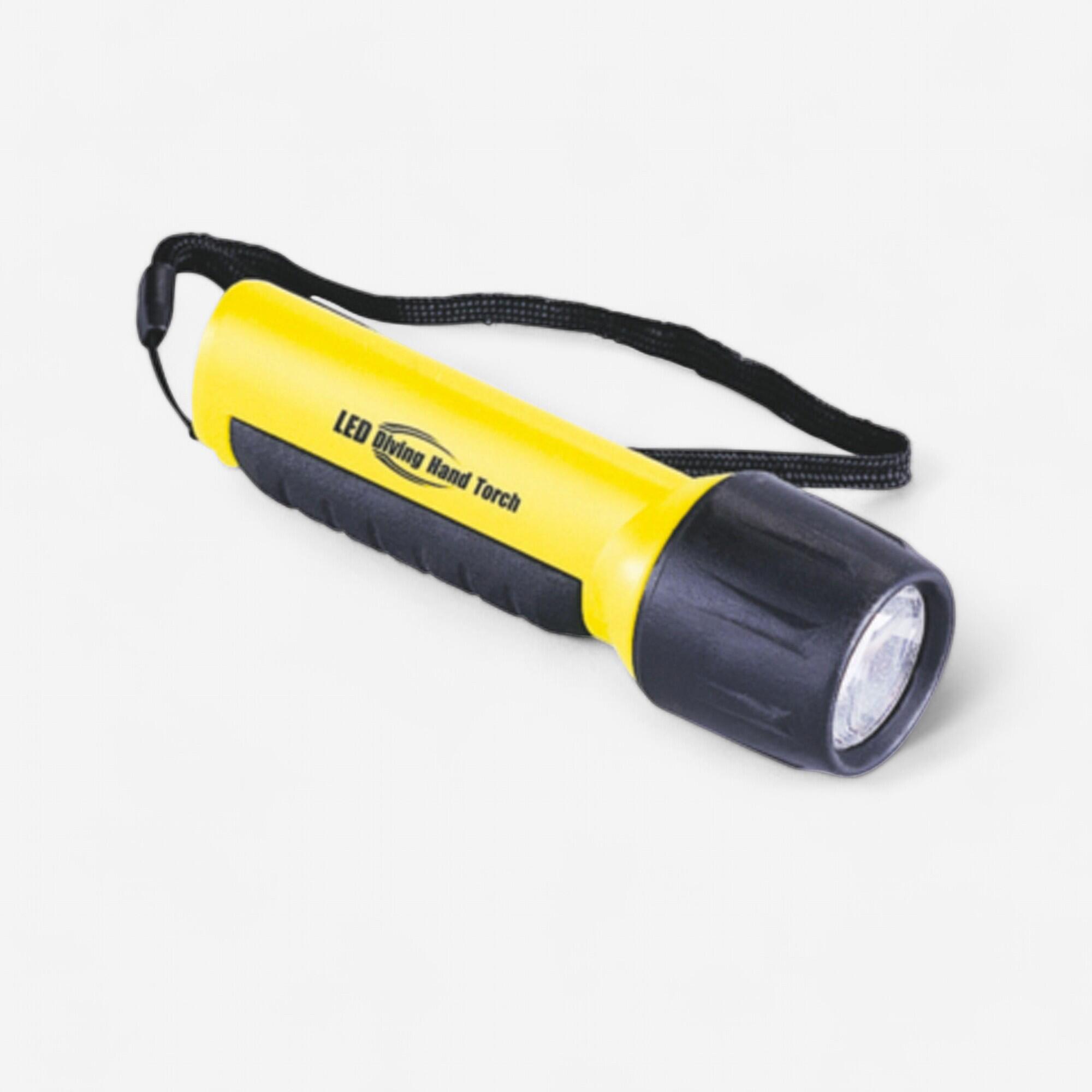 Plastimo Taschenlampe wasserdicht 4 LED gelb