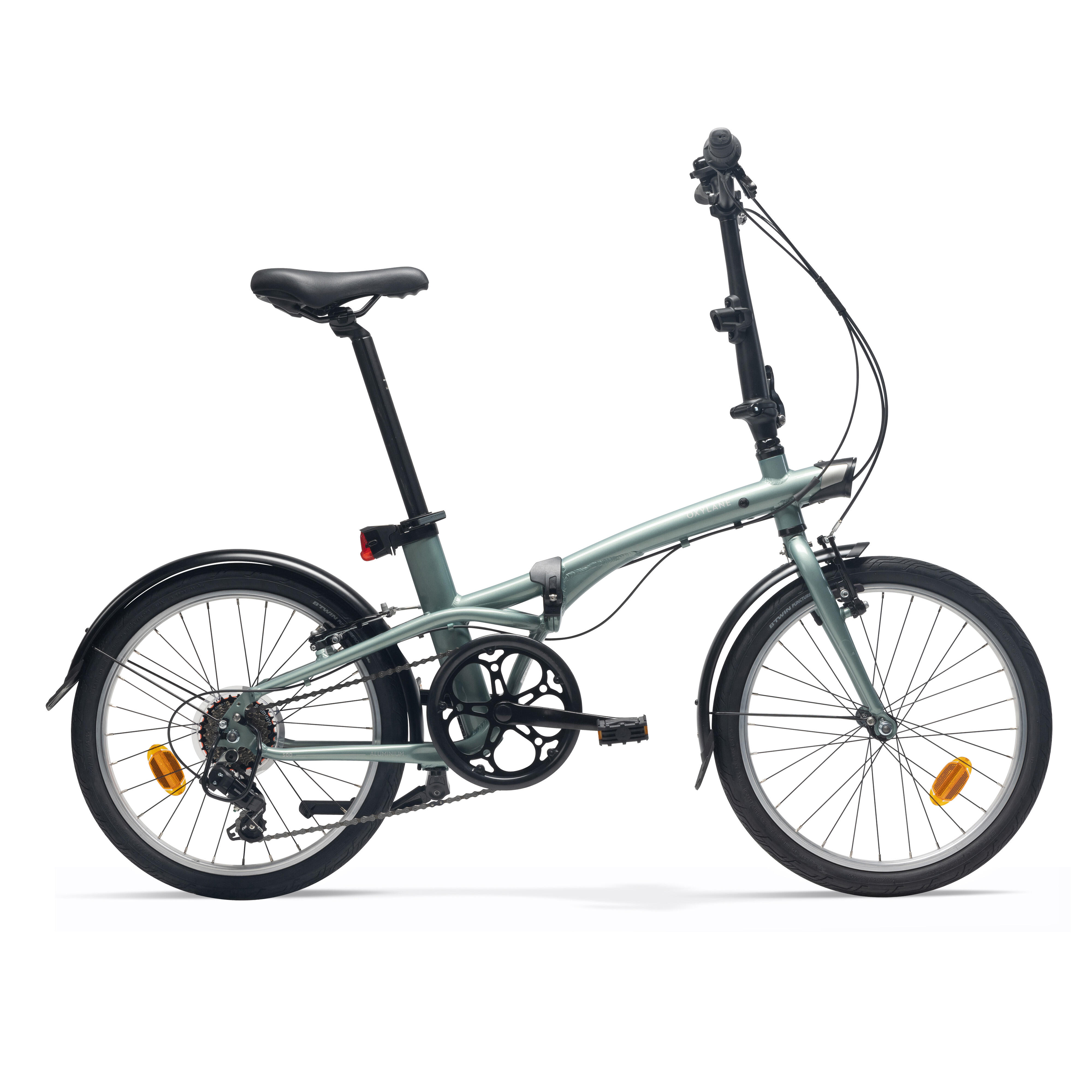 Btwin Faltrad Klapprad 20 Zoll Tilt 500 blau