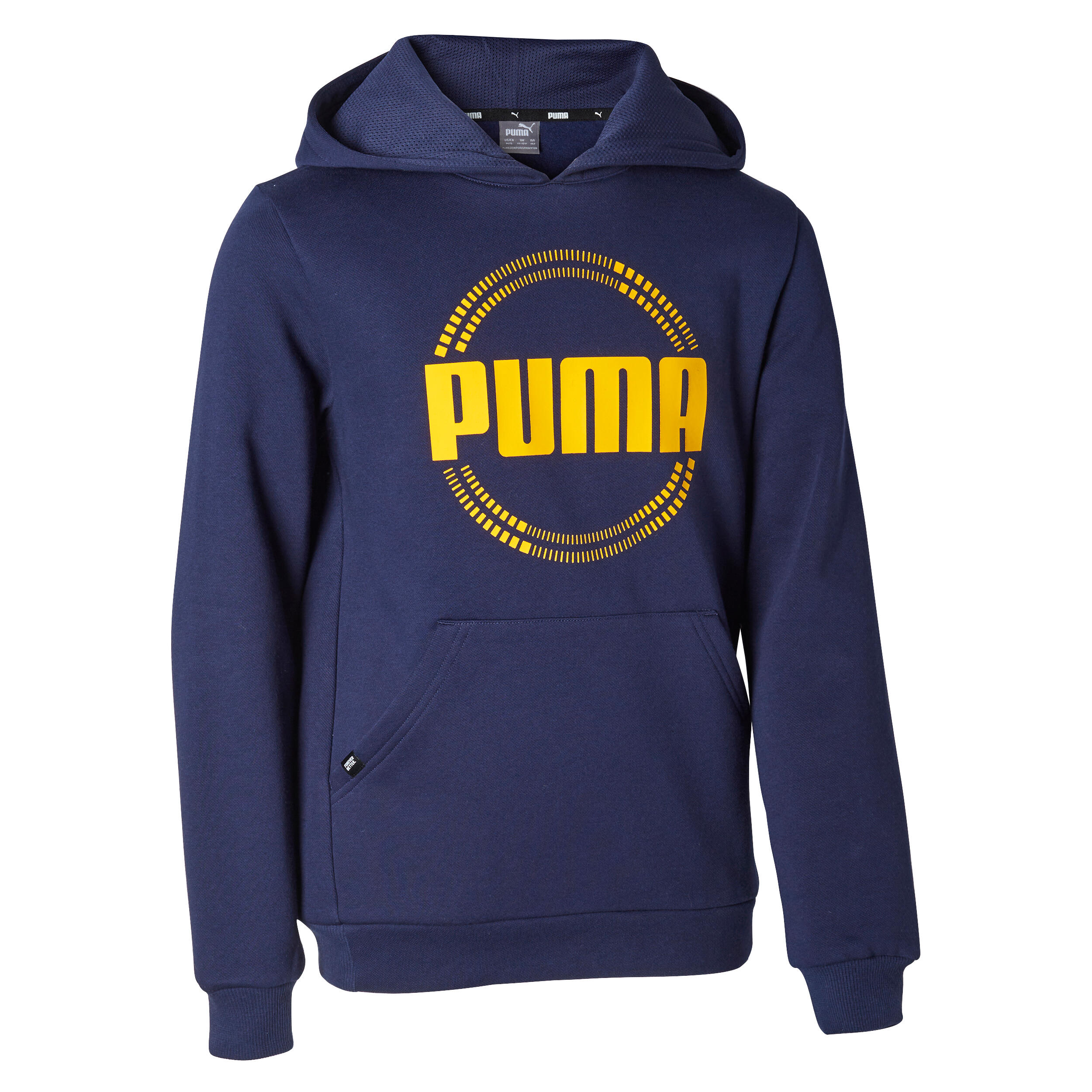 Puma Kapuzenpullover Kinder - marineblau mit Print