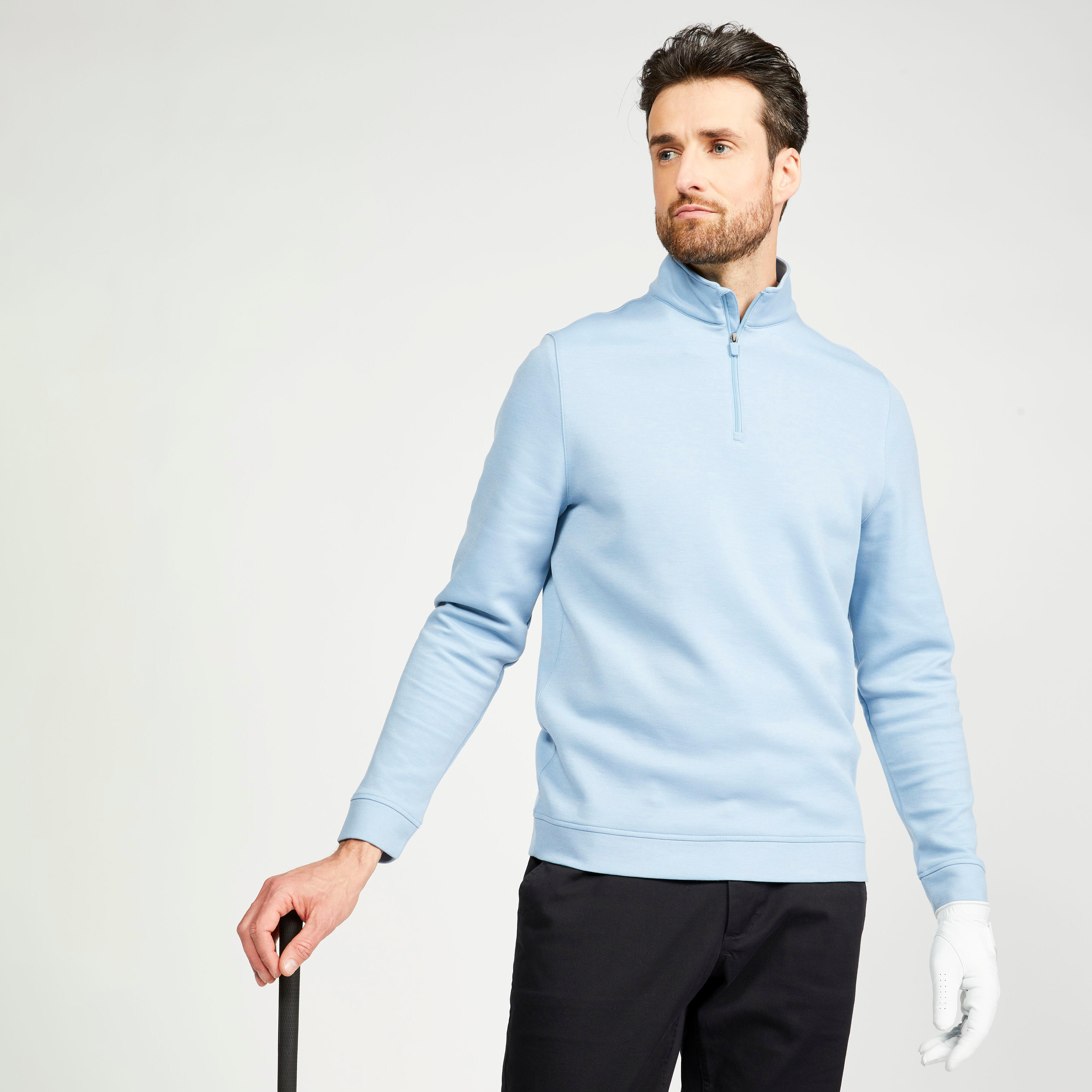 Inesis Golf Sweatshirt Herren - MW500 marineblau
