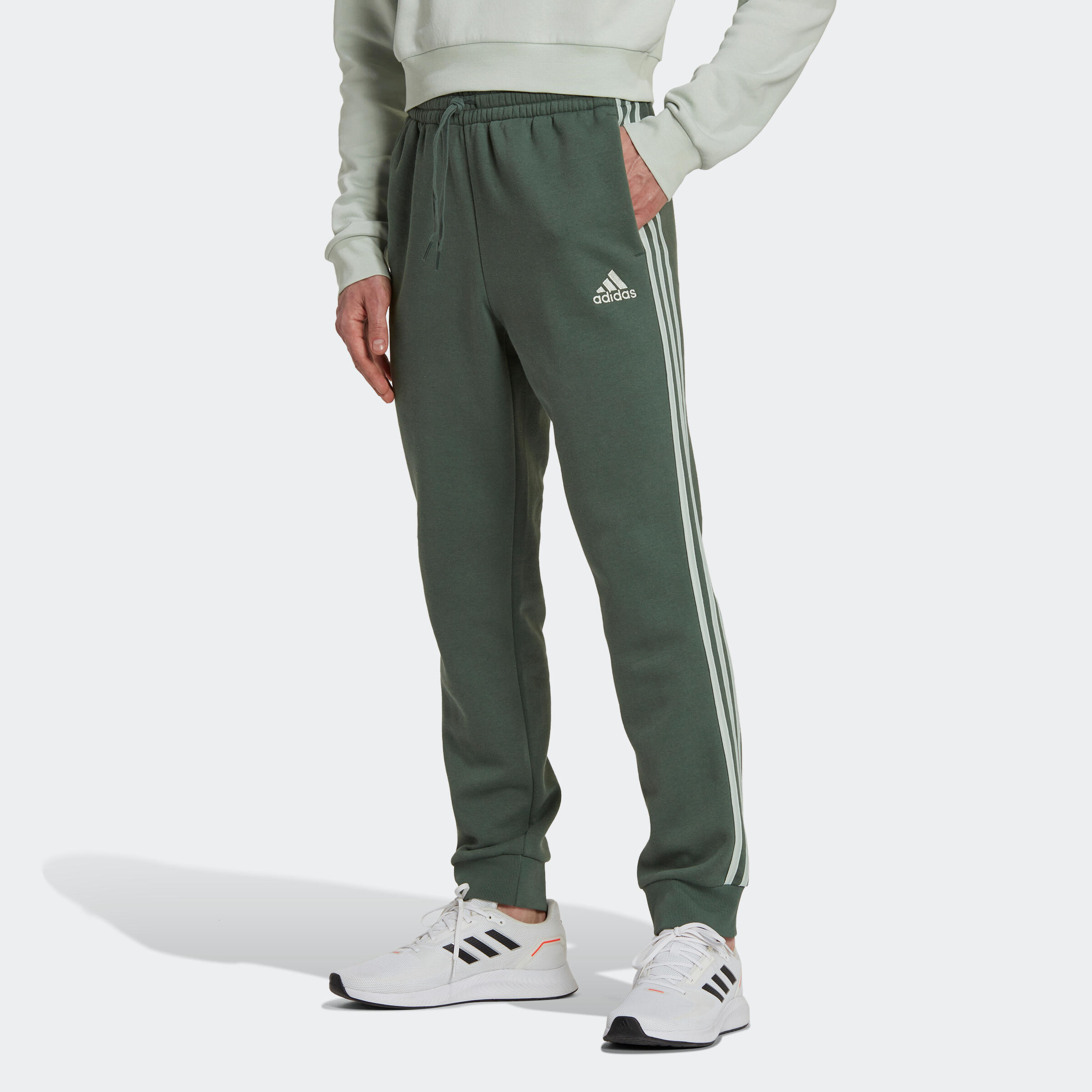 Adidas Jogginghose Adidas Fitness Soft Training Game Day Herren grün