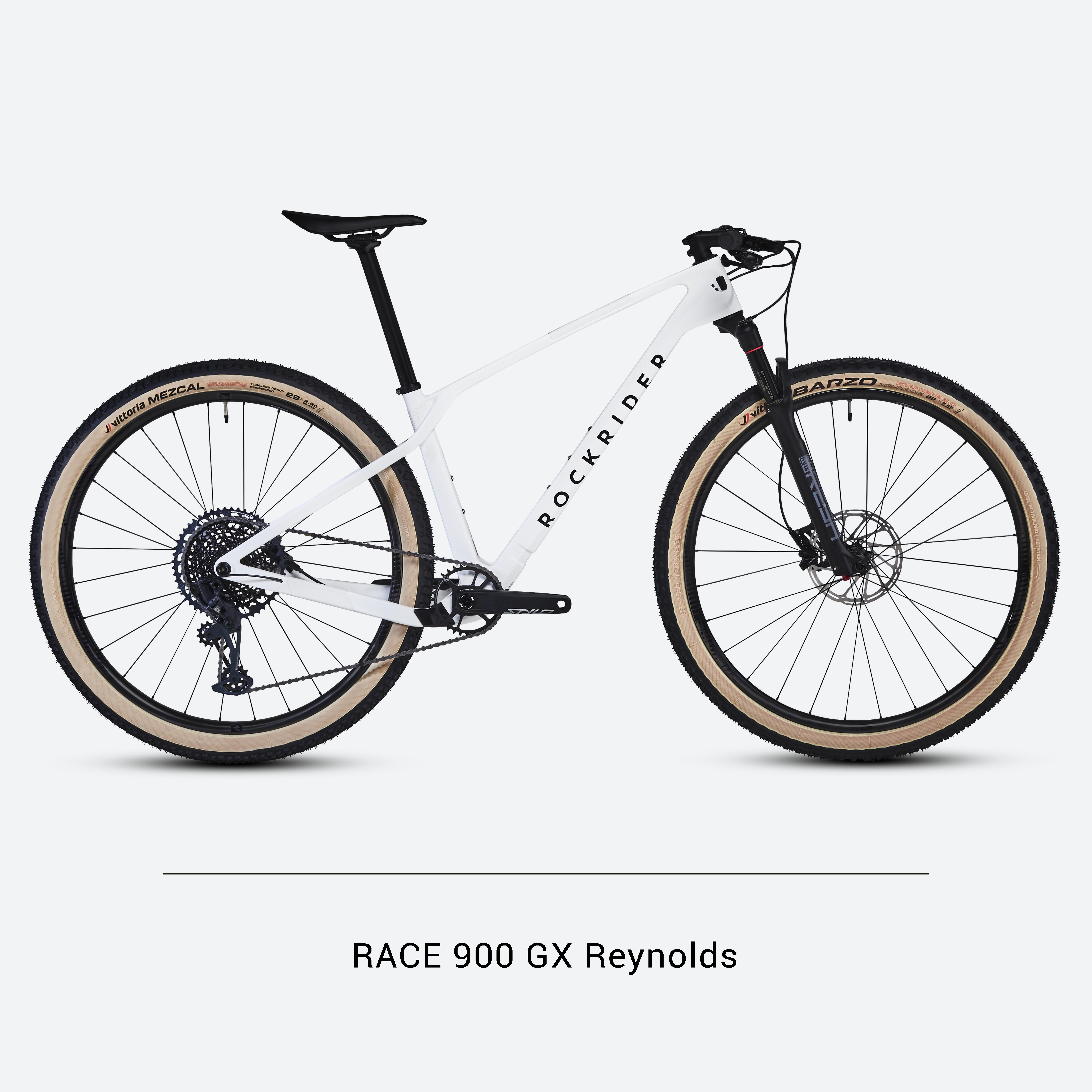 Rockrider Fahrrad MTB Race 900 Gruppe GX Eagle und Laufräder Mavic Crossmax Aluminium
