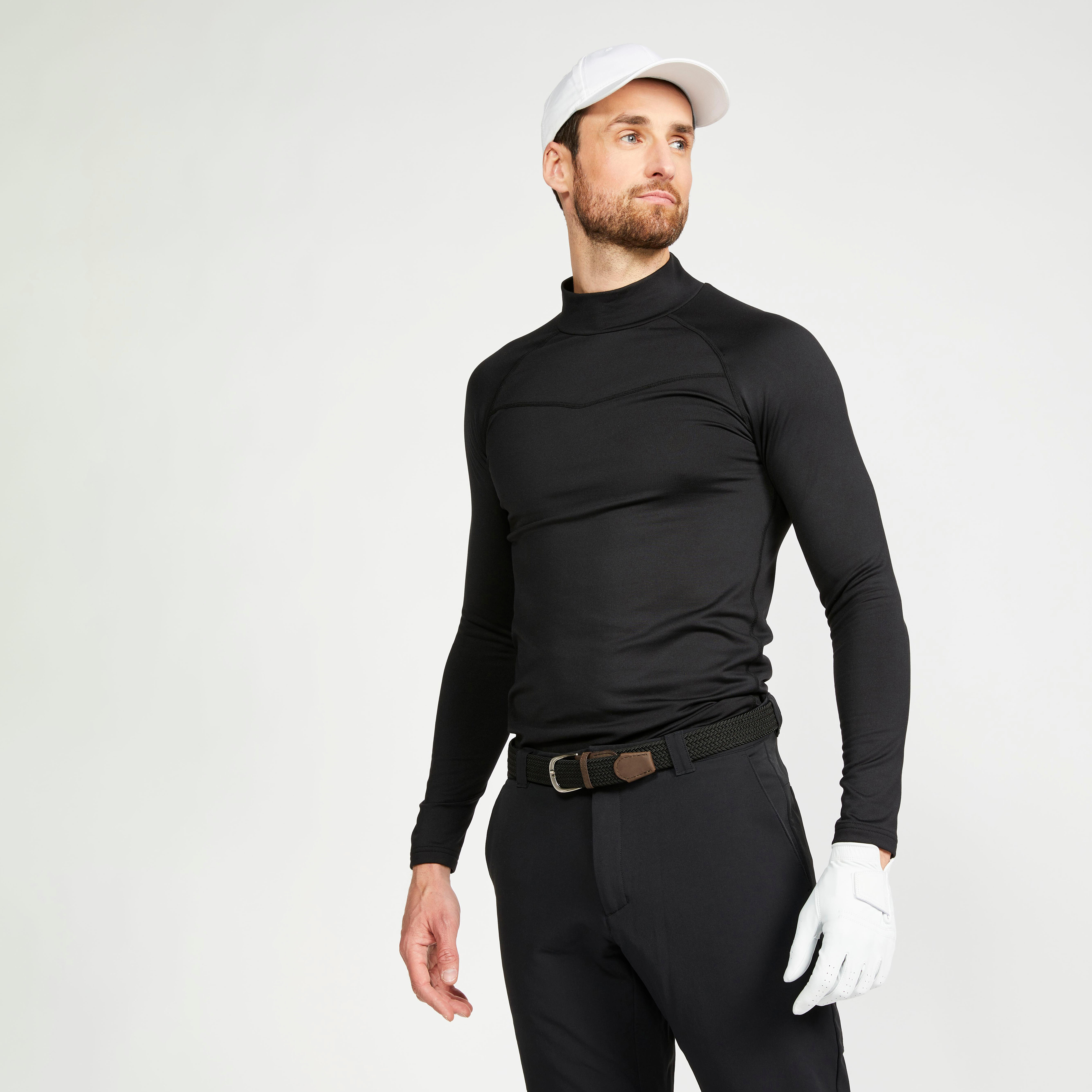 Inesis Golf Unterziehpullover CW500 Herren schwarz