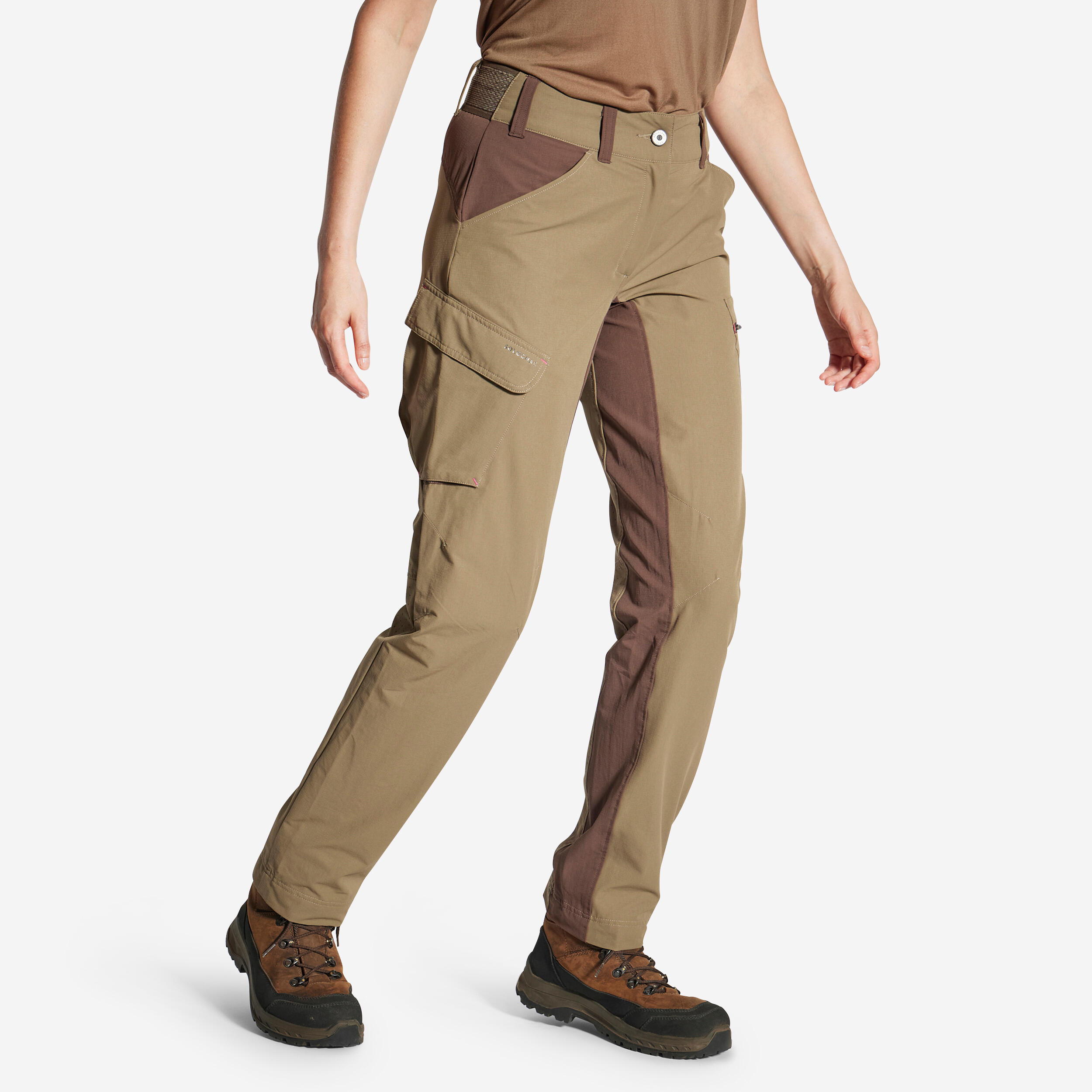 Solognac Jagdhose DAMEN 500 leicht, atmungsaktiv braun