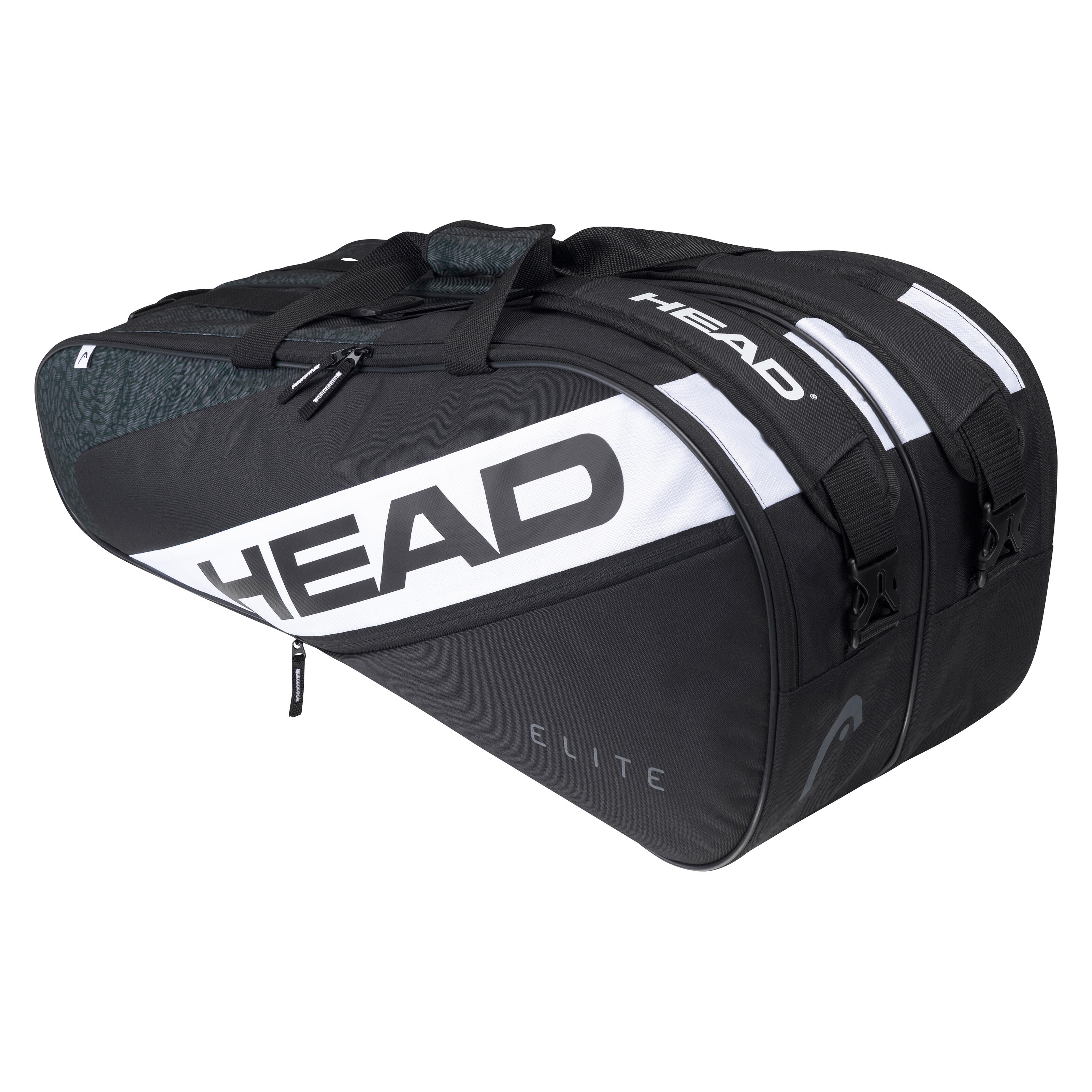 Head Tennistasche Head Elite 9R Supercombi schwarz/weiss