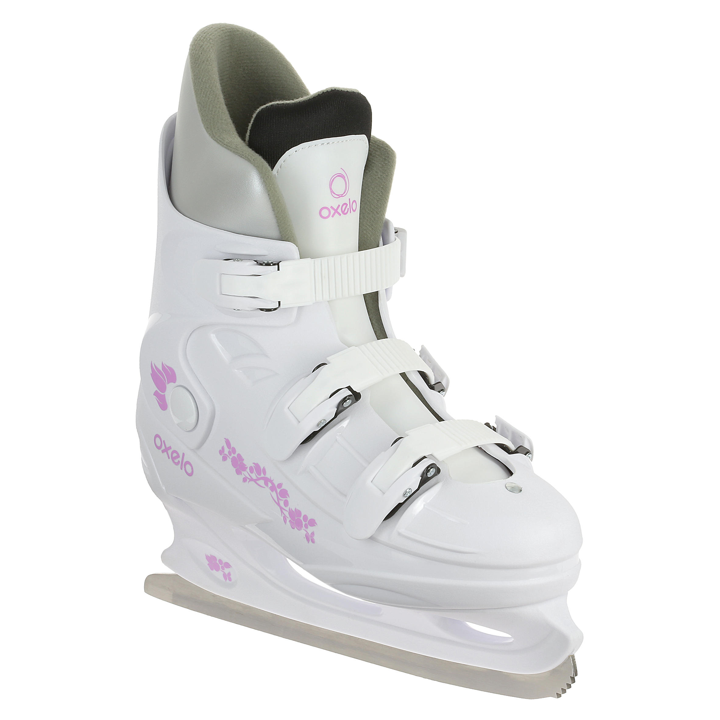 Oxelo Schlittschuhe FIT1 Damen weiss