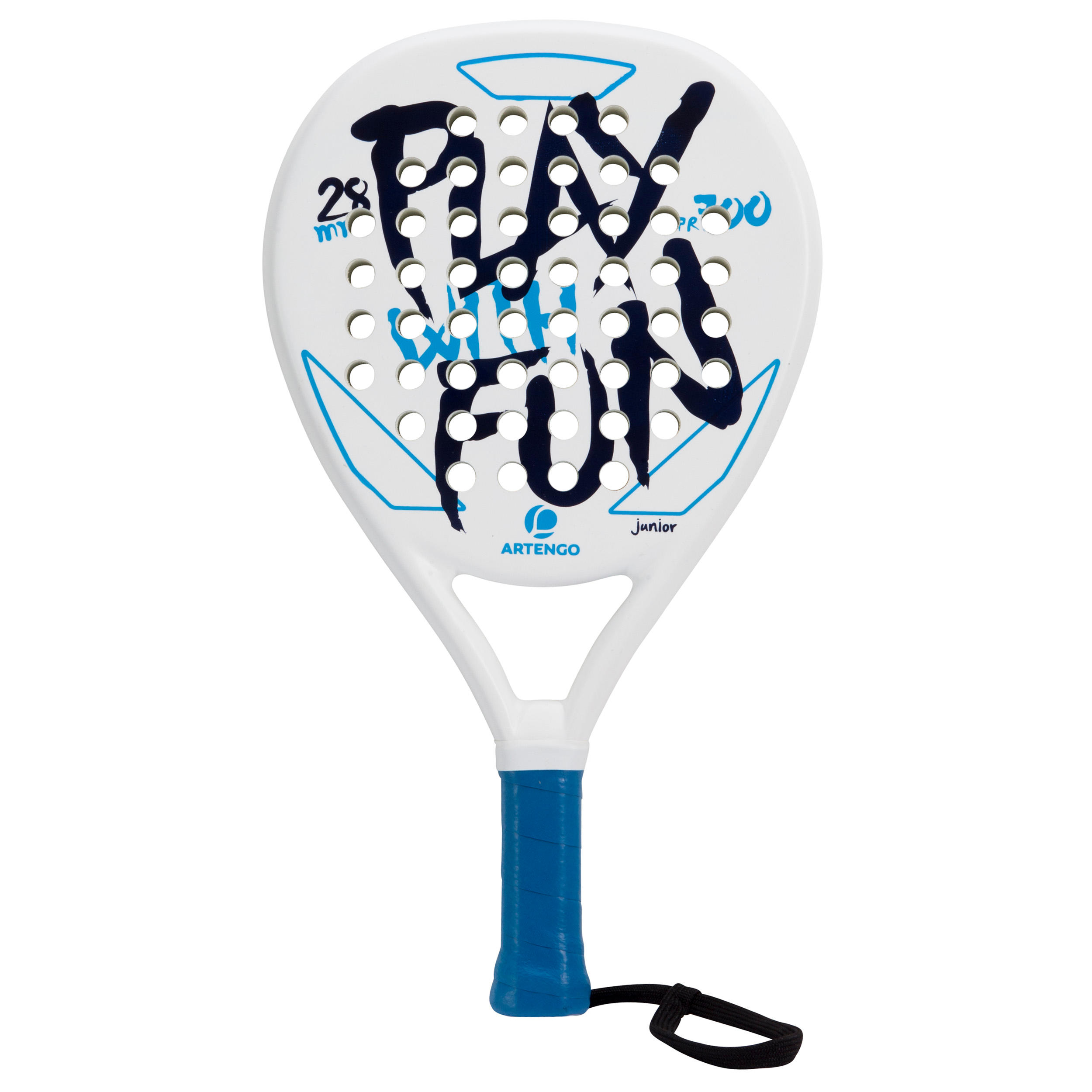 Artengo Padelschläger PR700 Kinder weiß/blau