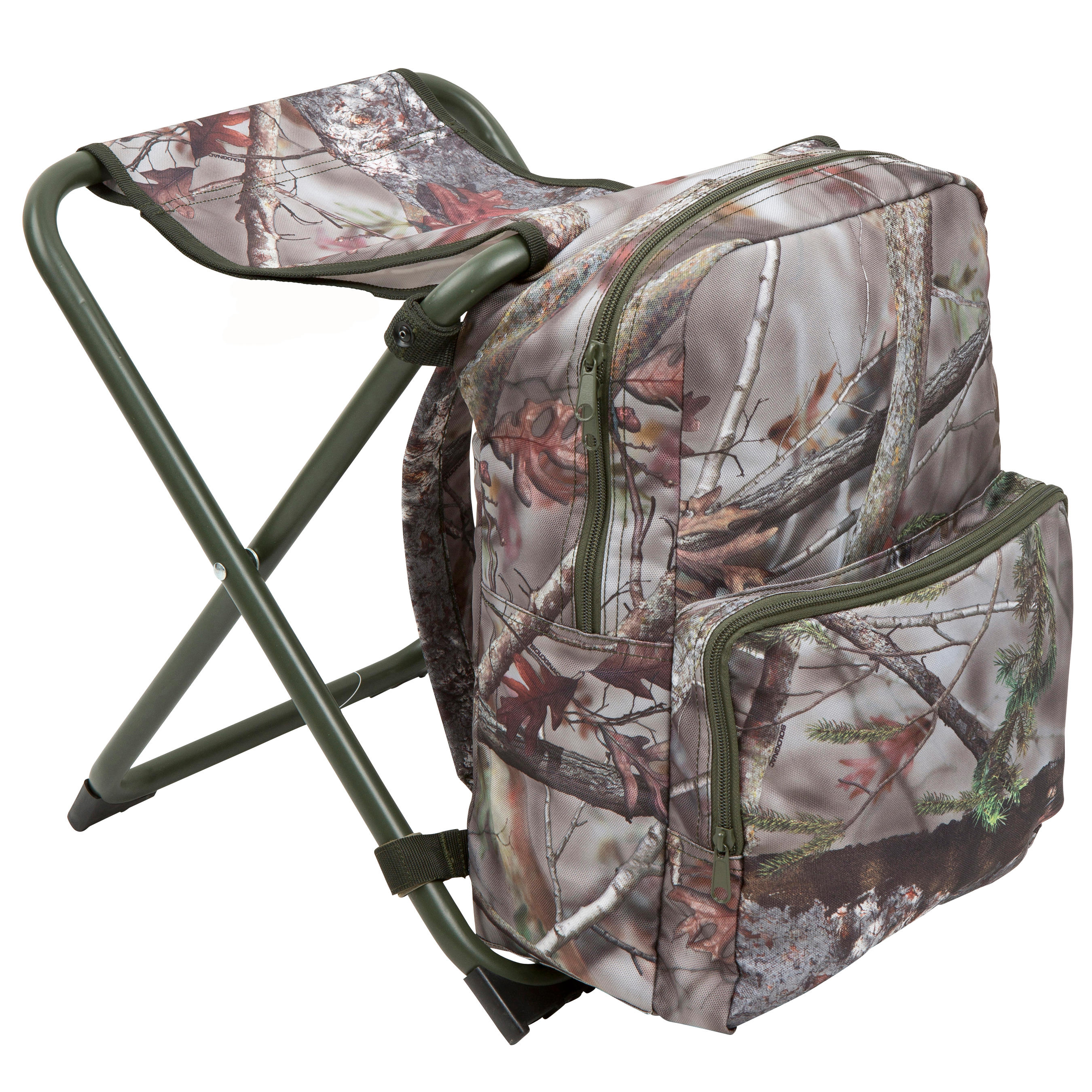 Solognac Jagdrucksack-Stuhl Camouflage BGP 500