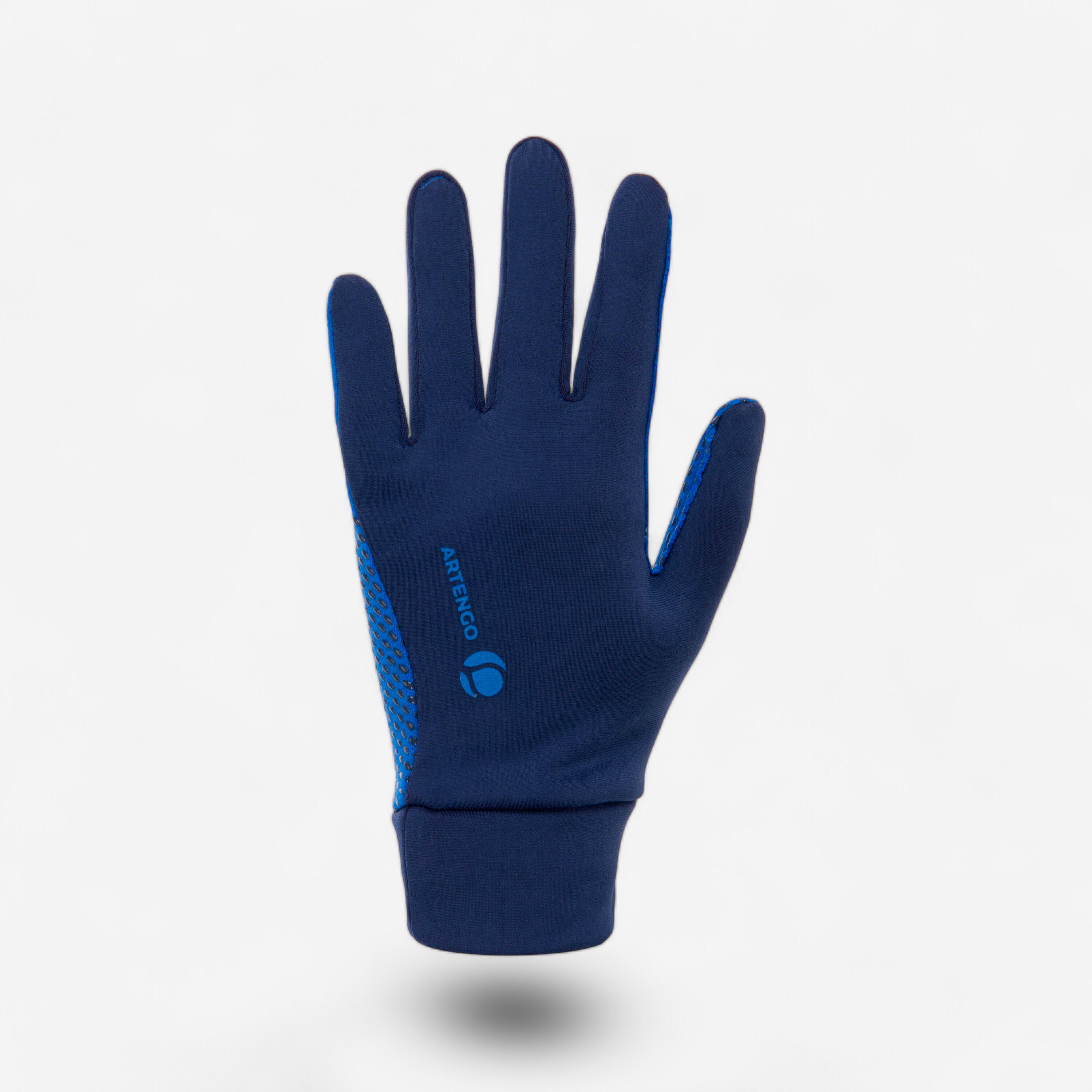 Artengo Handschuhe warm Tennis Kinder marineblau
