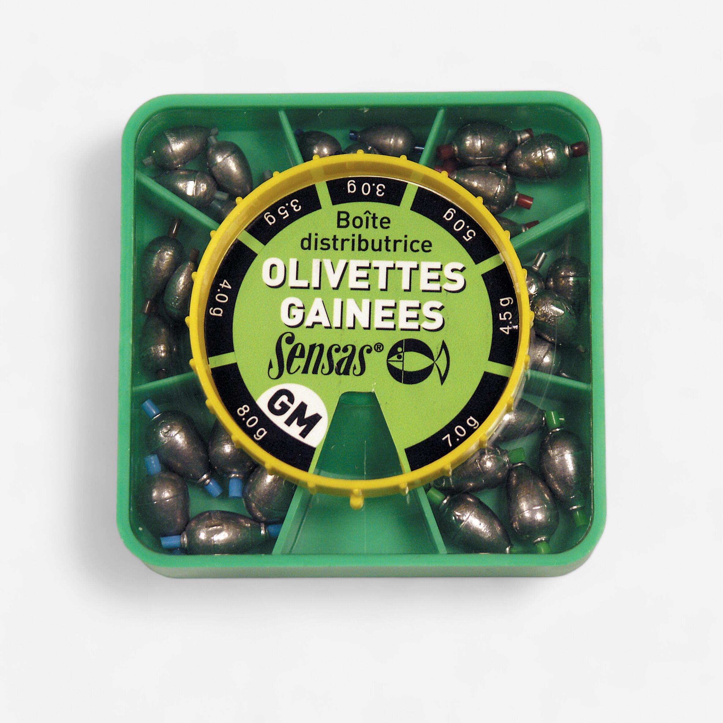 Sensas Box Angelbleie / GB / QUIVER / BOLO Olivenbleie XL